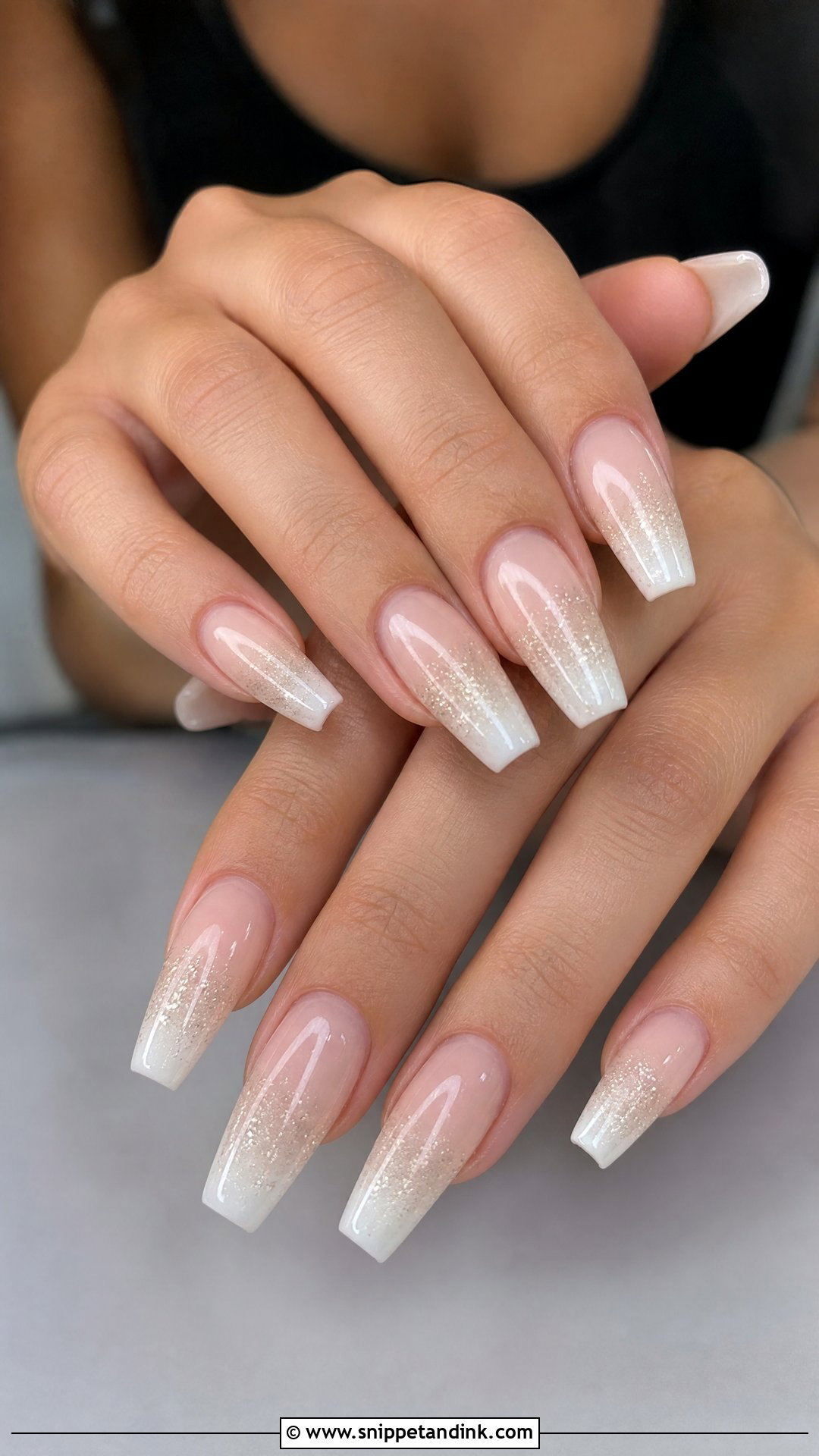Coffin Bridesmaid Nails - Snippet and Ink - 35 Bridesmaid Nails