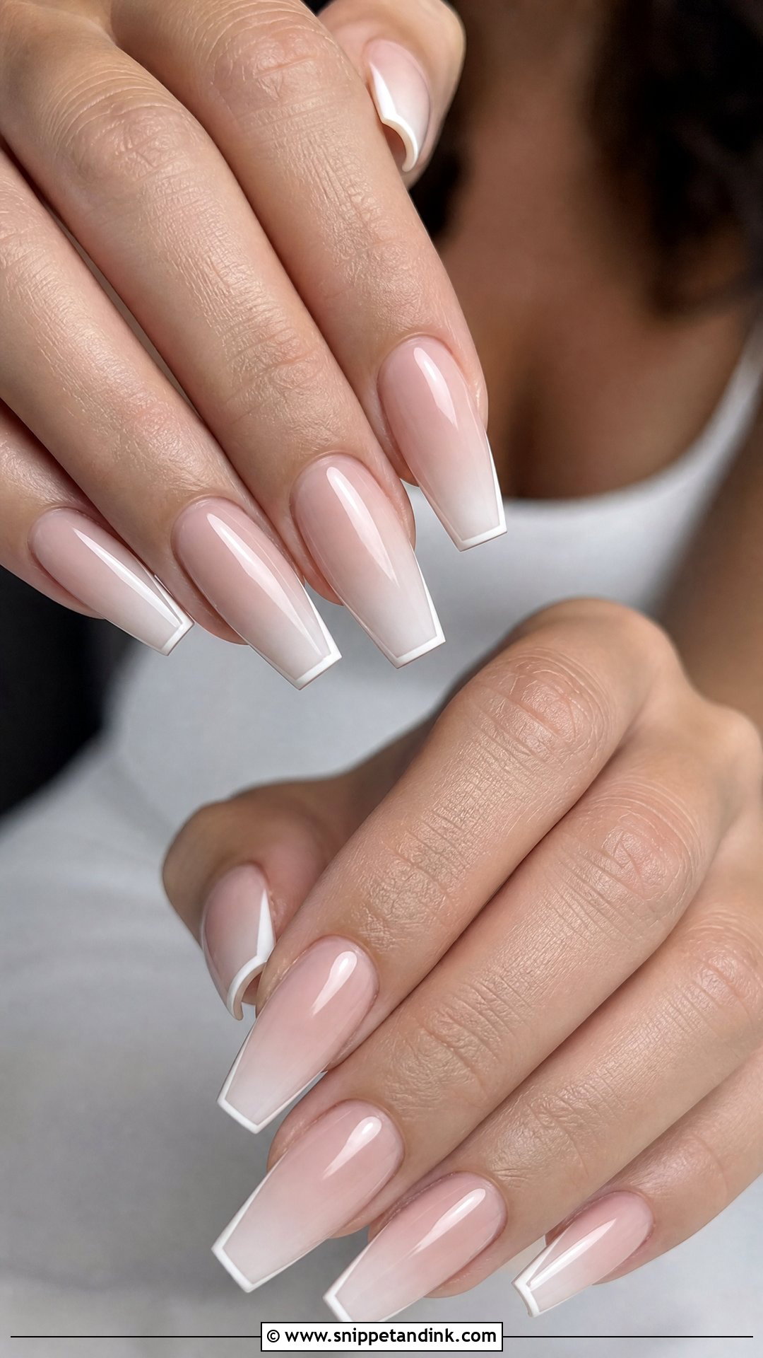 Coffin Bridesmaid Nails - Snippet and Ink - 25 Bridesmaids Nail Ideas