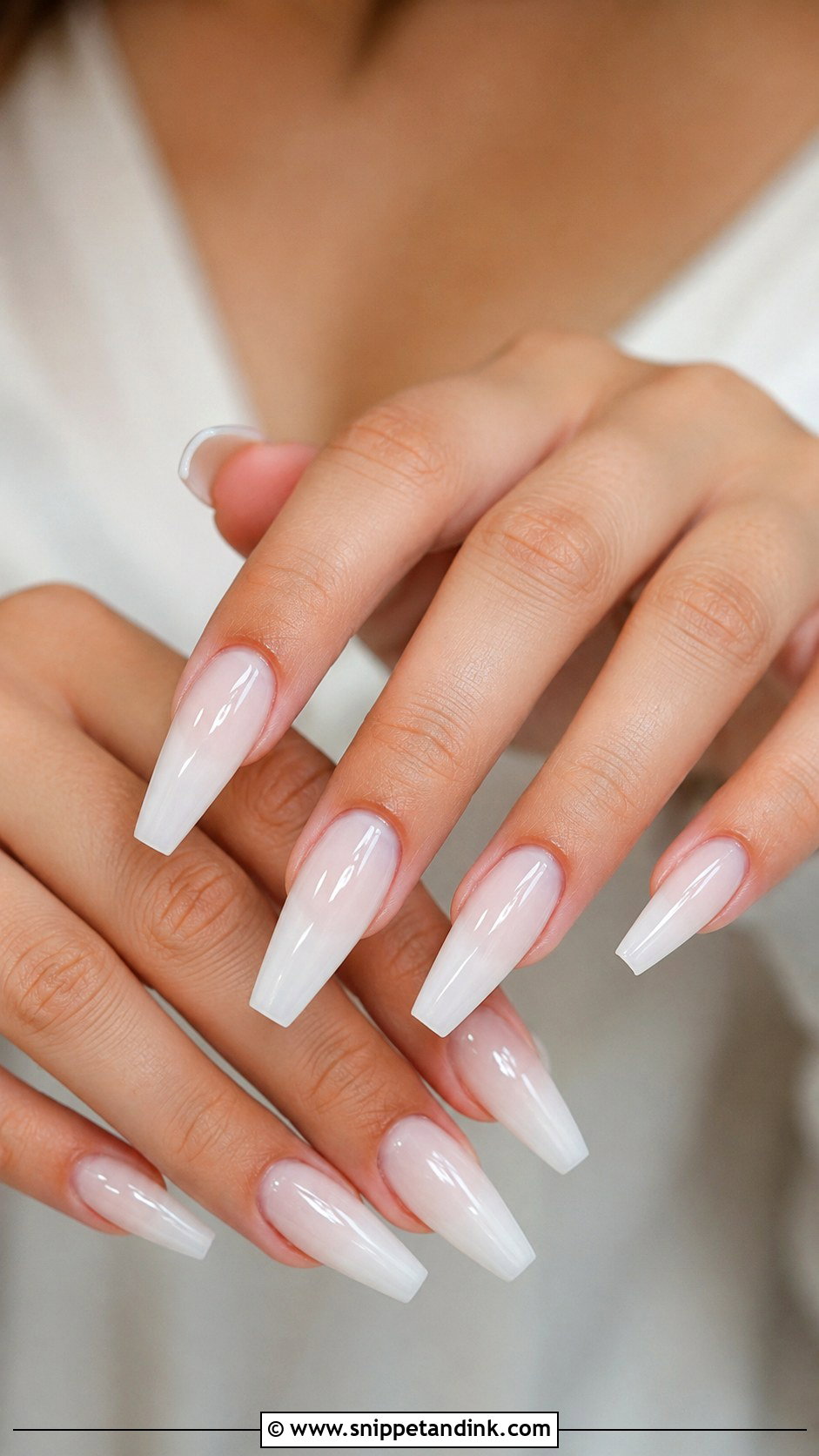 Coffin Engagement Nails - Snippet and Ink - 30 Nails for Engagement