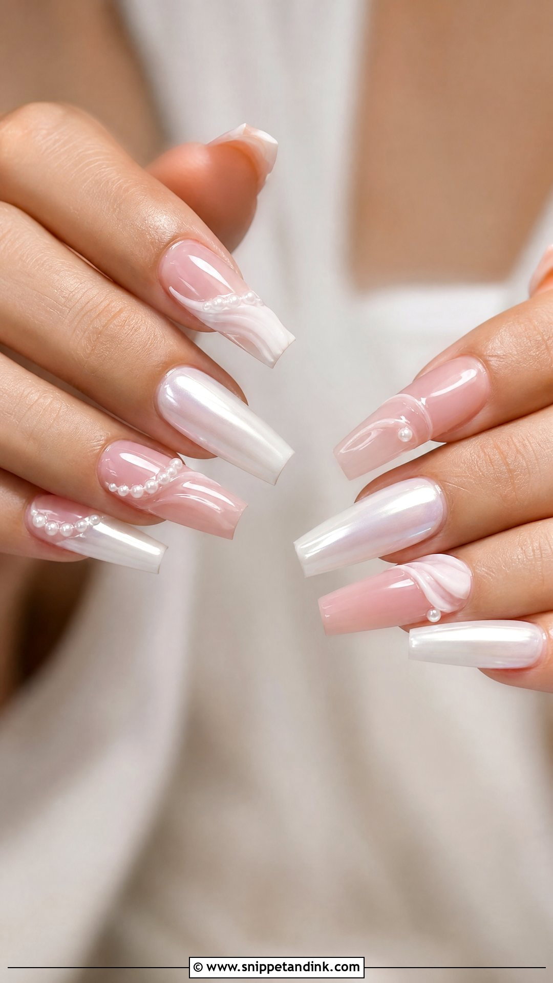 Coffin Pre Wedding Nails - Snippet and Ink - 25 Pre Wedding Nails