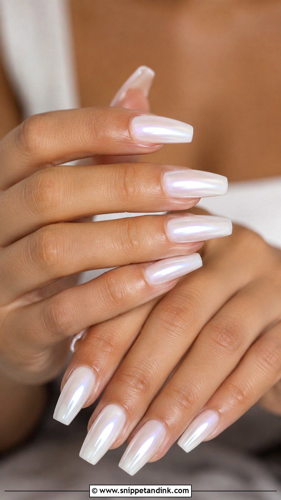 Coffin Press On Wedding Nails - Snippet and Ink - 20 Press on Wedding Nails
