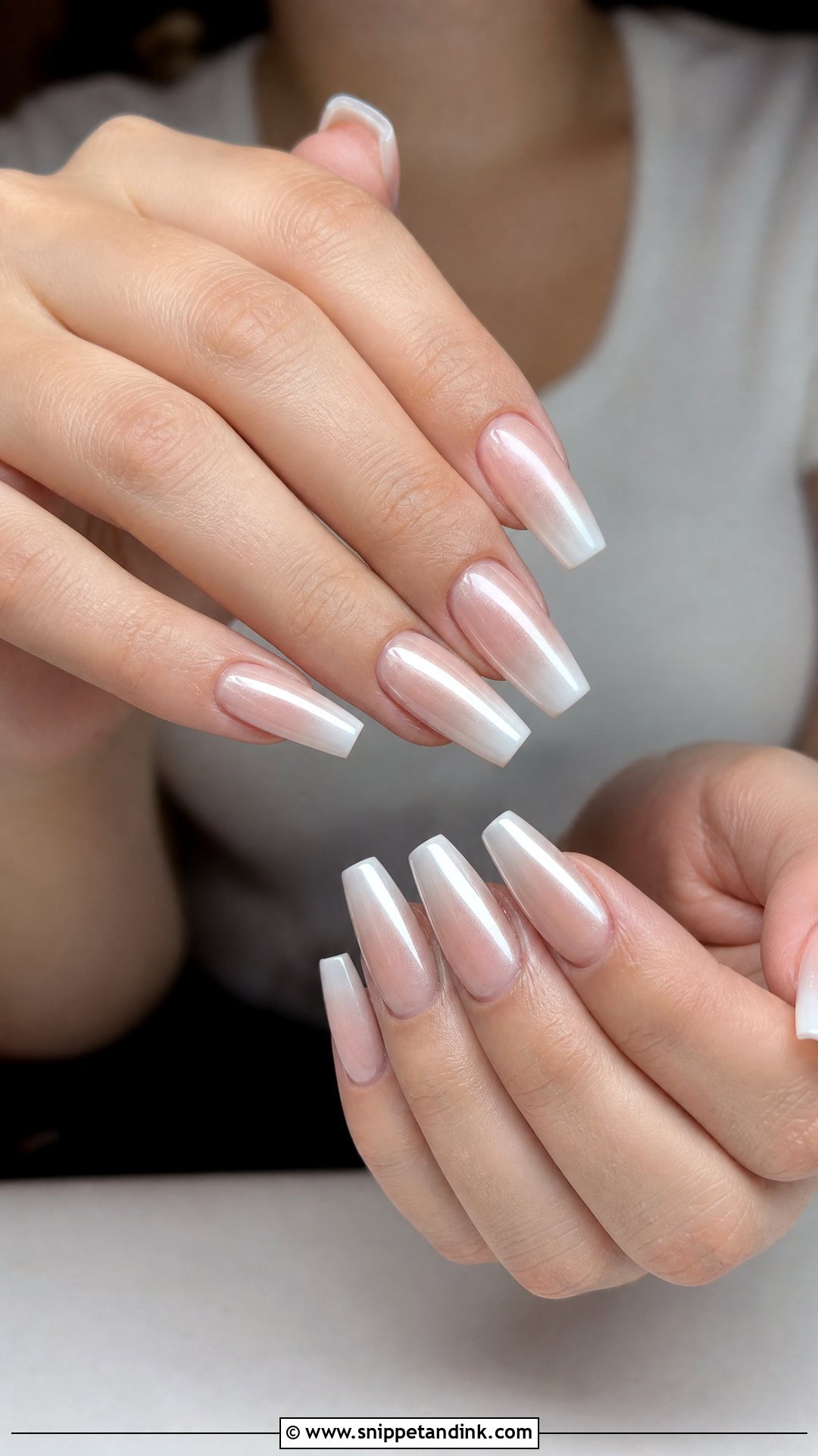 Coffin Wedding Gel Nails - Snippet and Ink - 25 Wedding Gel Nails