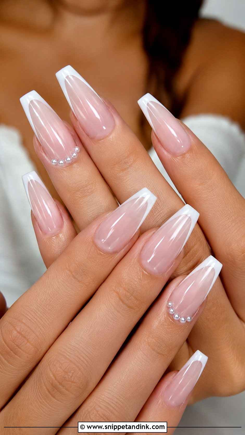 Coffin Wedding Nails - Snippet and Ink - 20 Wedding Nails Art