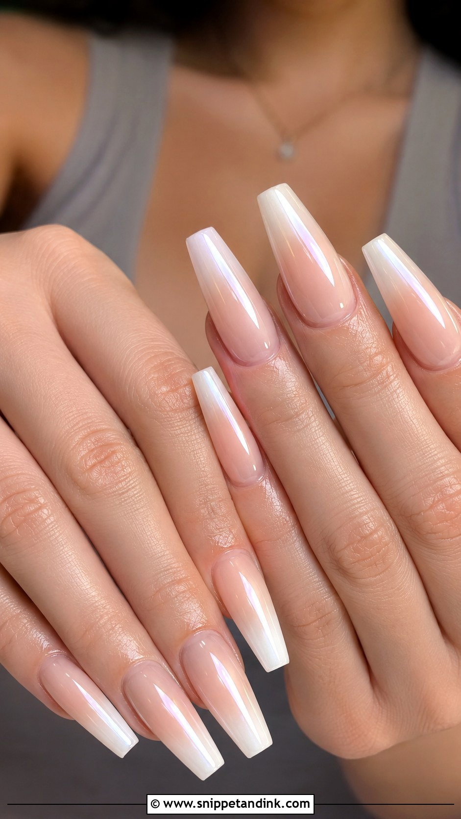 Coffin Wedding Nails - Snippet and Ink - 20 Wedding Nails 2025 Bride