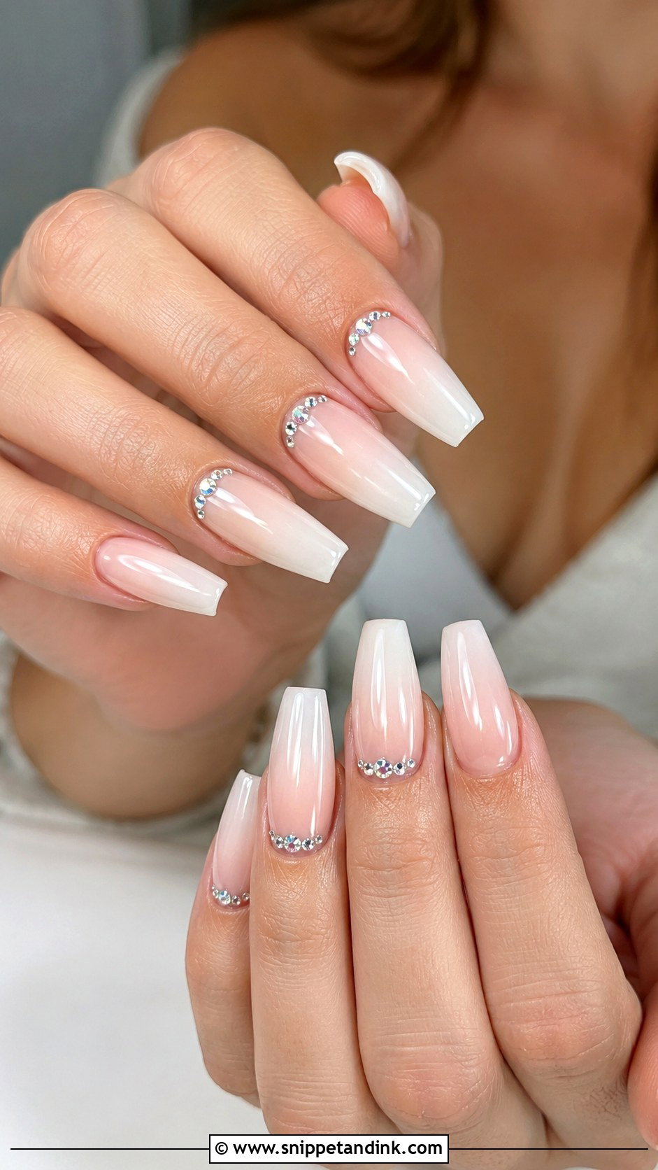 Coffin Wedding Nails - Snippet and Ink - 20 Wedding Nails Design 2025