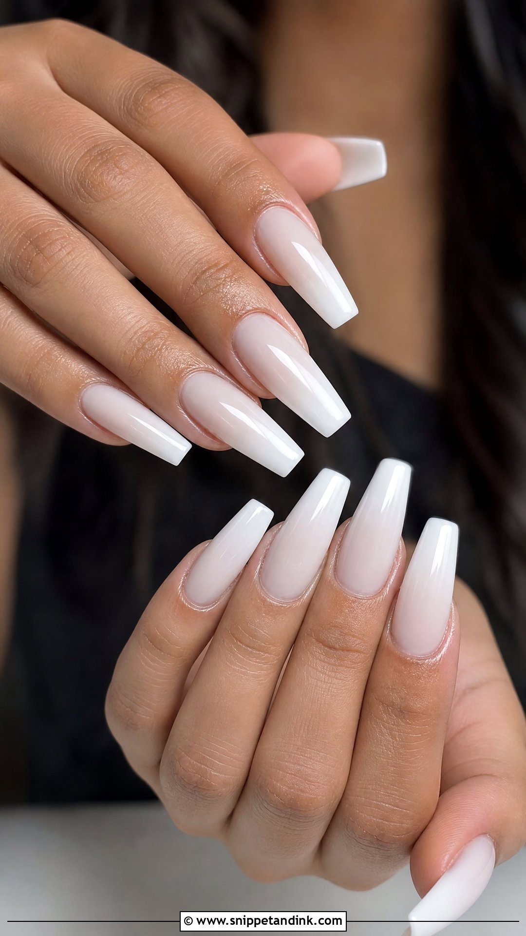 Coffin Wedding Nails - Snippet and Ink - 25 Wedding Nail Ideas for the Bride