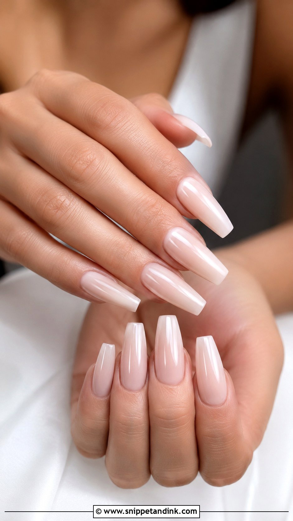 Coffin Wedding Nails - Snippet and Ink - 30 Classic Wedding Nails