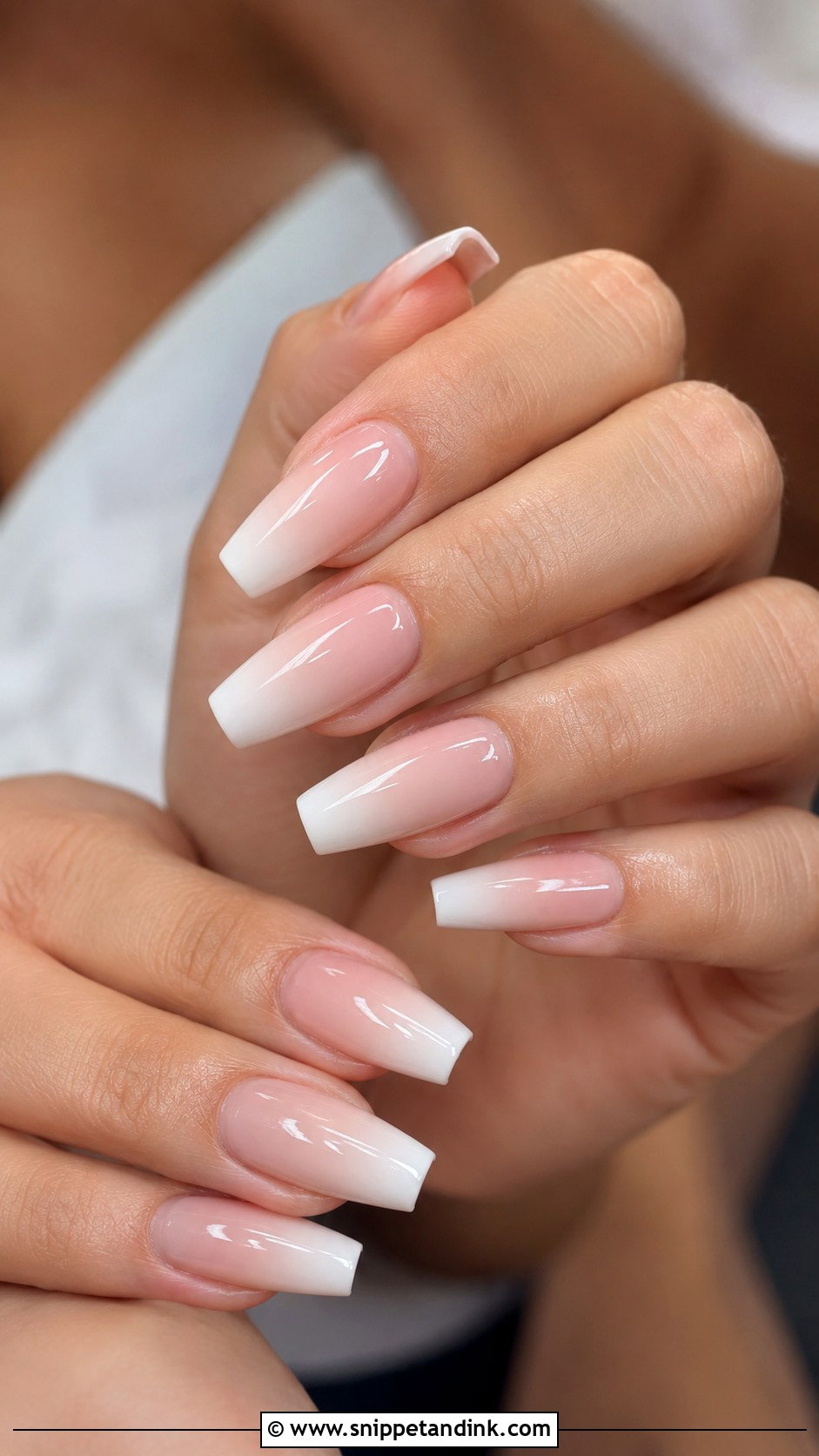 Coffin Wedding Nails - Snippet and Ink - 30 Wedding Day Nails for Bride
