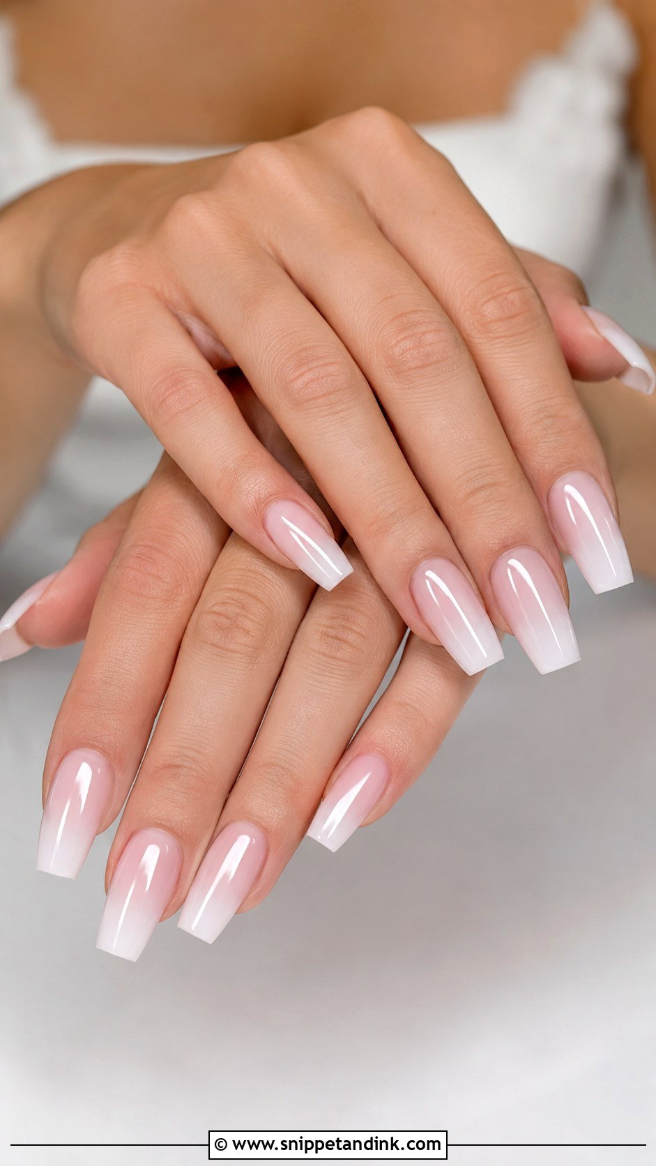 Coffin Wedding Nails - Snippet and Ink - 20 Classy Nails for Wedding