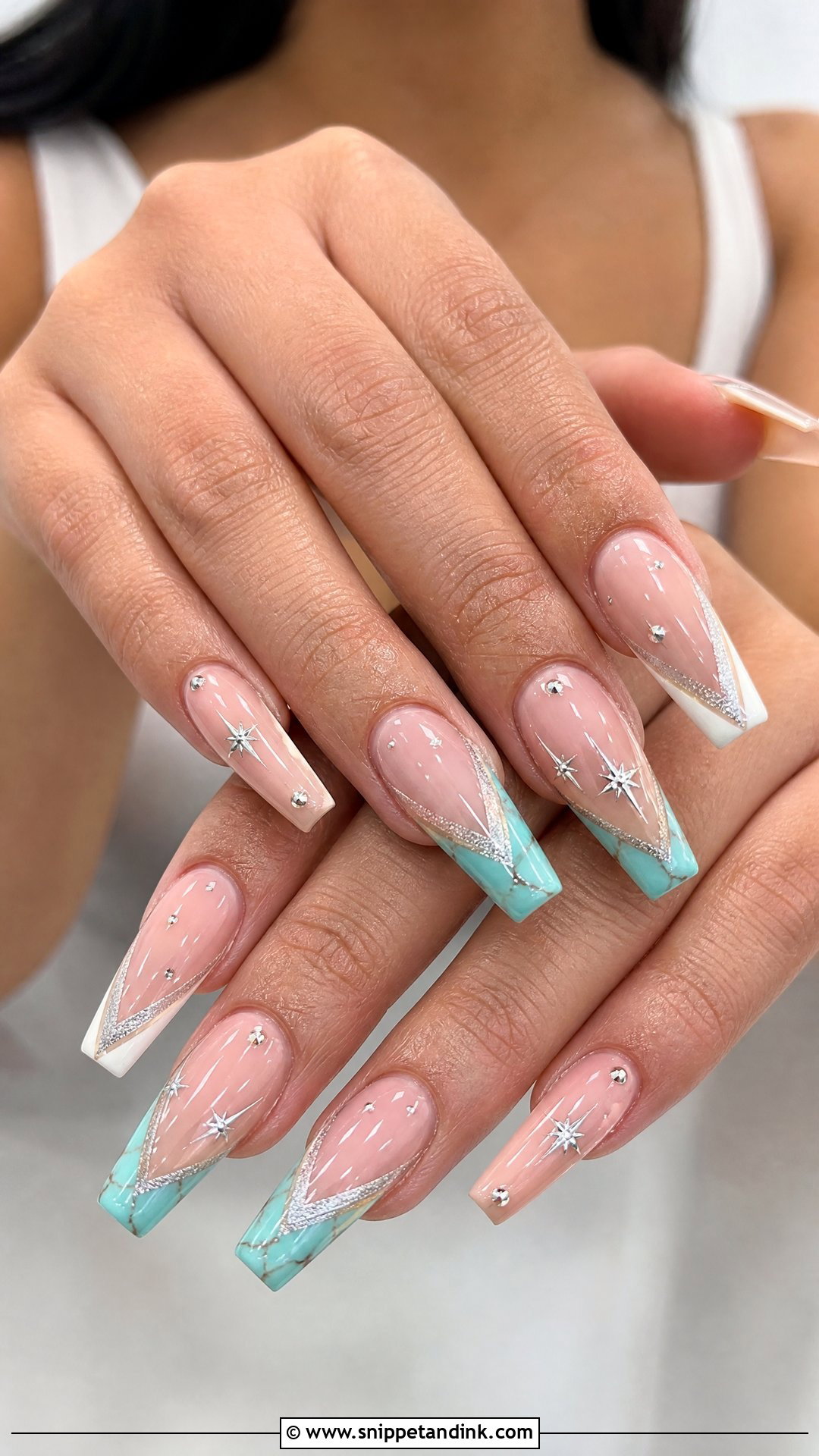Coffin Western Wedding Nails - Snippet and Ink - 25 Western Wedding Nails