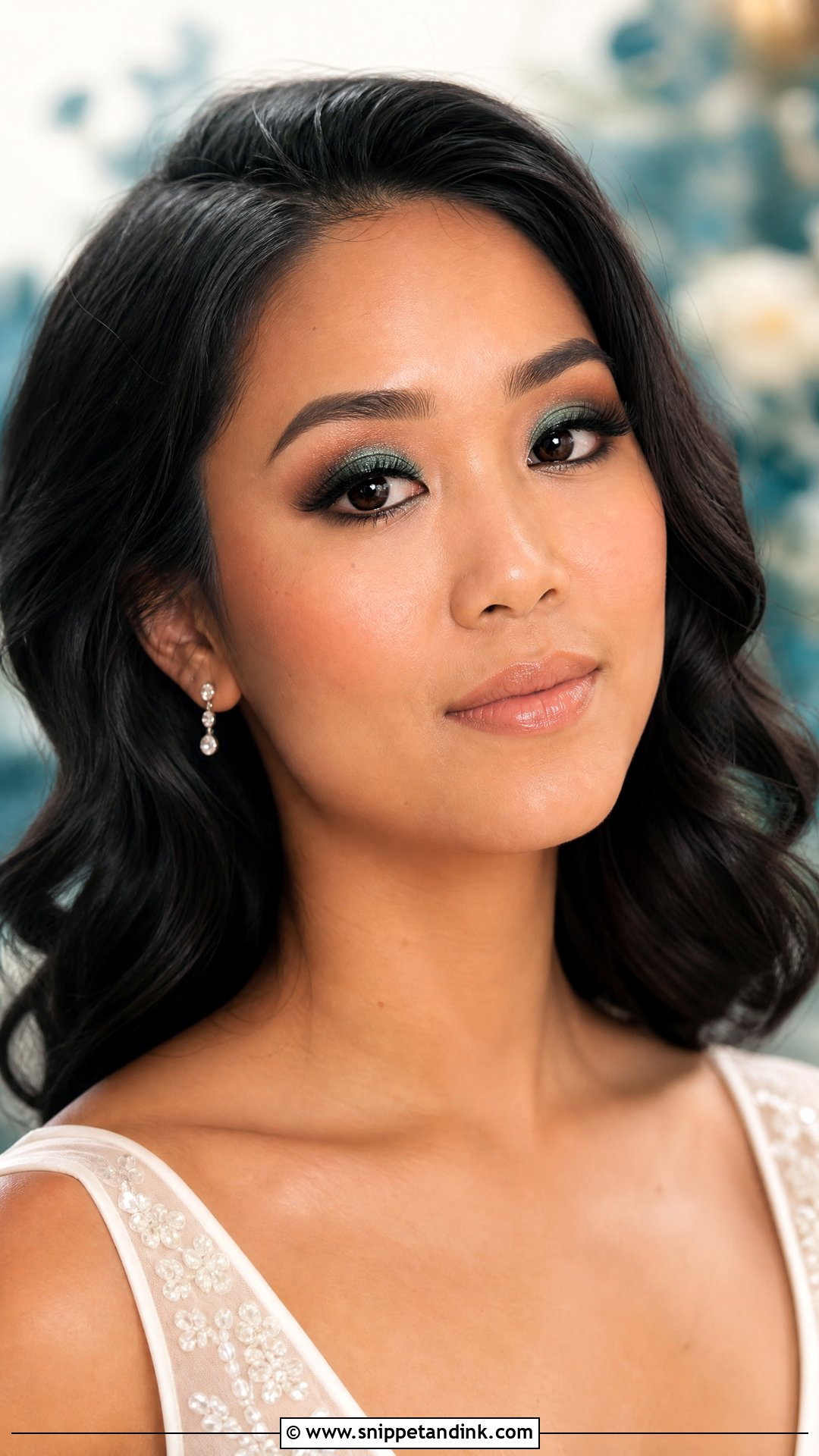 Colorful Eye Wedding Makeup - Snippet and Ink - 20 Bold Wedding Makeup Ideas