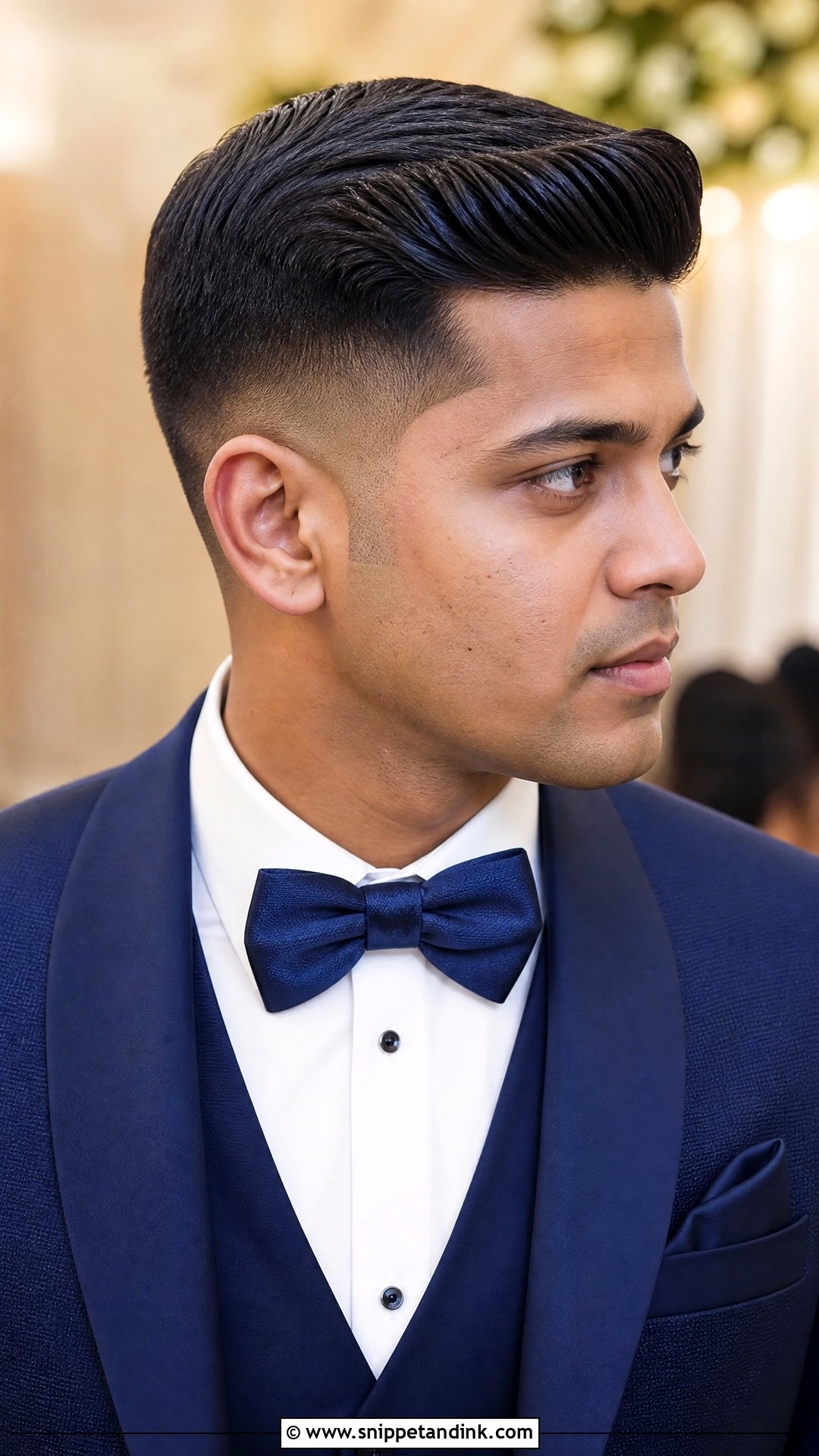 Comb Over Fade Groom Wedding Hairstyle - Snippet and Ink - 15 Groom Wedding Hairstyle Men Ideas