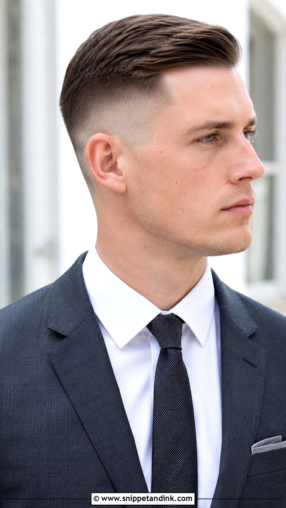 Comb Over Fade for Grooms - Snippet and Ink - 25 Wedding Hairstyles Men