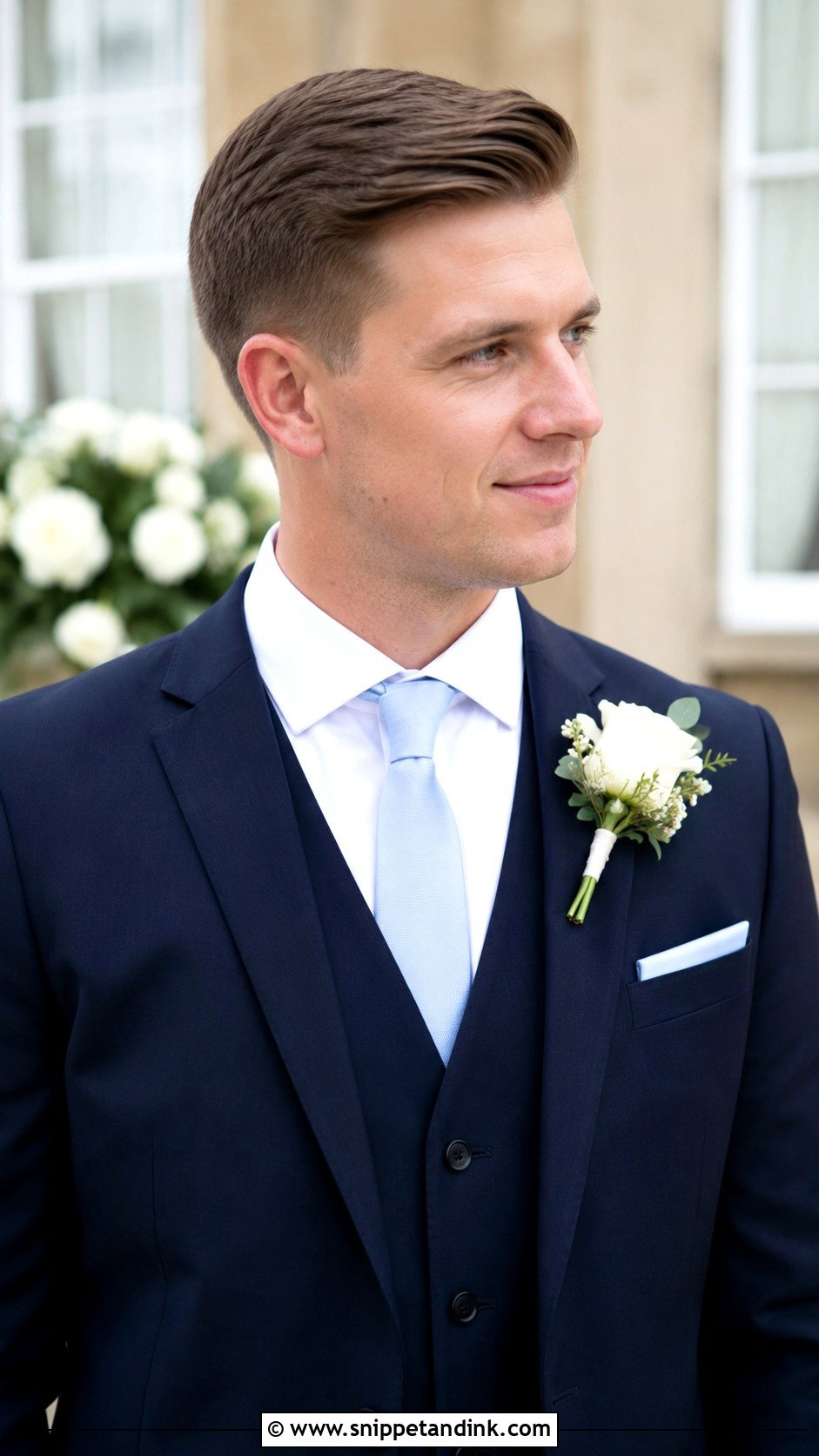 Comb Over Wedding Hairstyle For Groom - Snippet and Ink - 15 Wedding Hairstyles for Groom