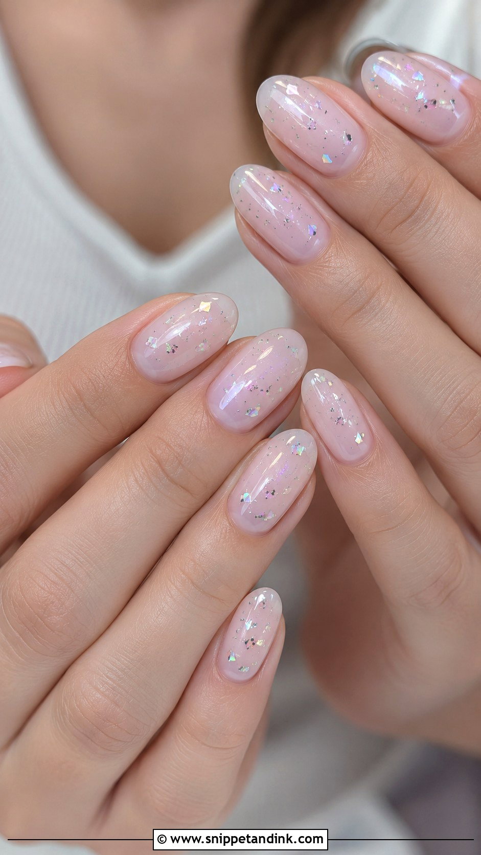 Confetti Glitter Wedding Nails - Snippet and Ink - 20 Fun Wedding Nails for Bride
