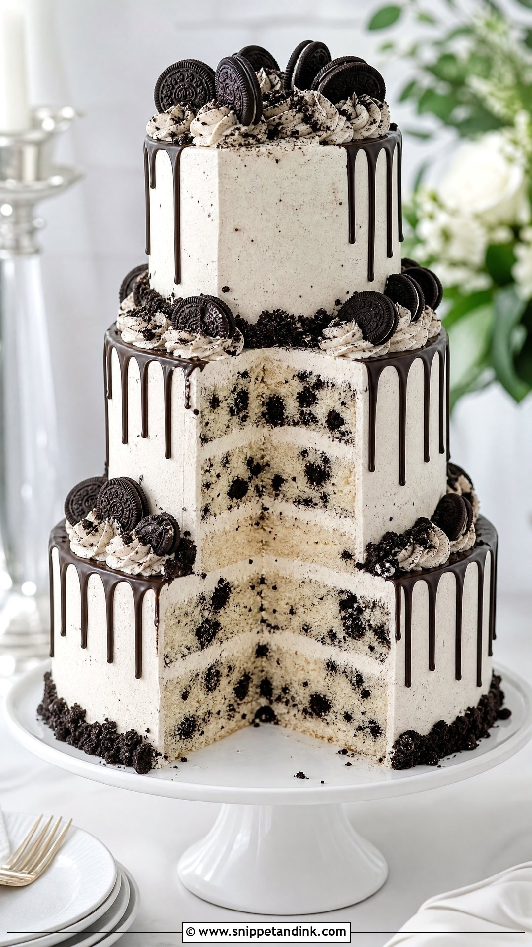 Cookies And Cream Wedding Cake Recipe - Snippet and Ink - 20 Wedding Cake Recipe