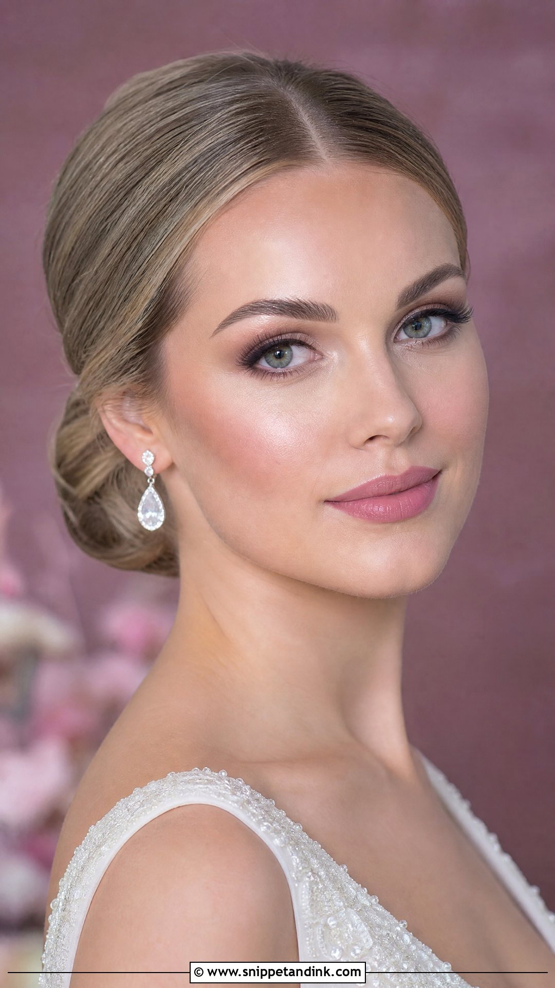 Cool Pink Wedding Makeup - Snippet and Ink - 20 Pink Makeup for Wedding Ideas