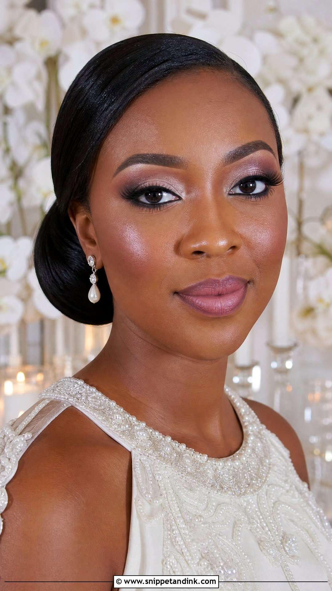 Cool Tone Bridal Makeup For Brown Eyes - Snippet and Ink - 20 Cool Tone Bridal Makeup Ideas