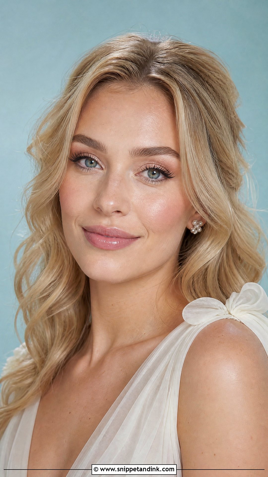 Cool Tone Dewy Wedding Makeup - Snippet and Ink - 20 Cool Tone Wedding Makeup Ideas