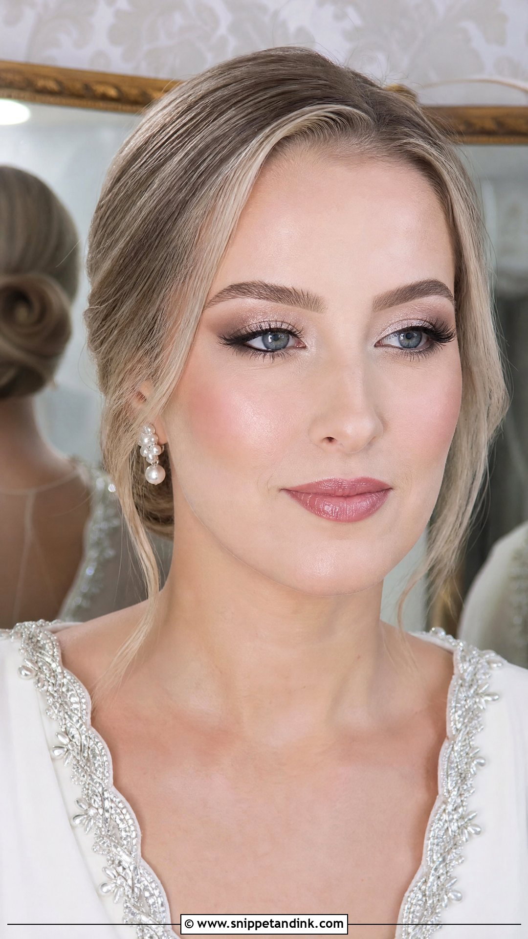 Cool Tone Hooded Eye Bridal Makeup - Snippet and Ink - 20 Hooded Eye Bridal Makeup Ideas