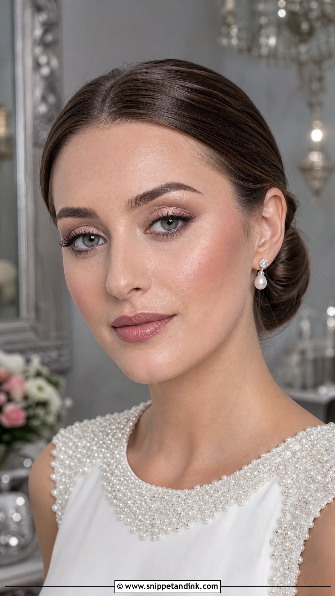 Cool Tone Light Bridal Makeup - Snippet and Ink - 25 Light Bridal Makeup Ideas