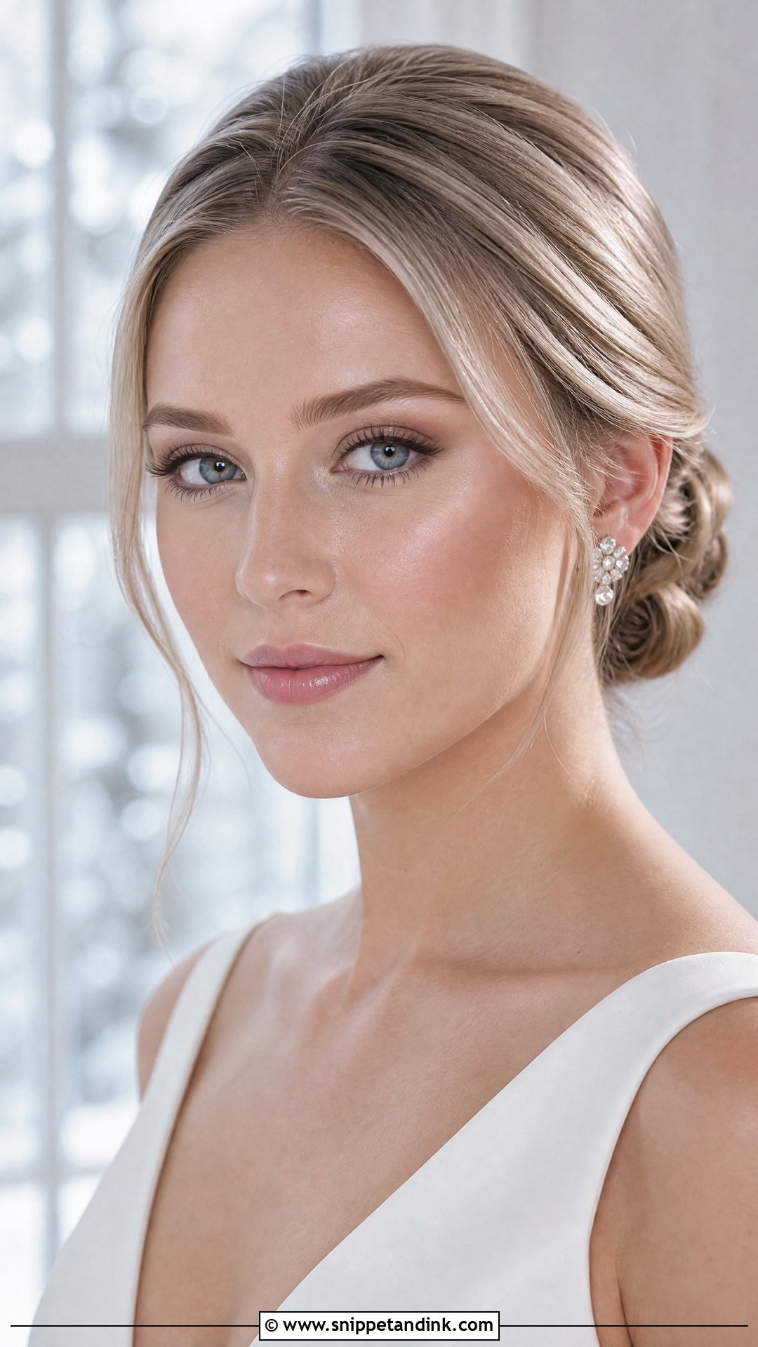 Cool Tone No Makeup Bridal Look - Snippet and Ink - 20 No Makeup Look for Wedding Ideas