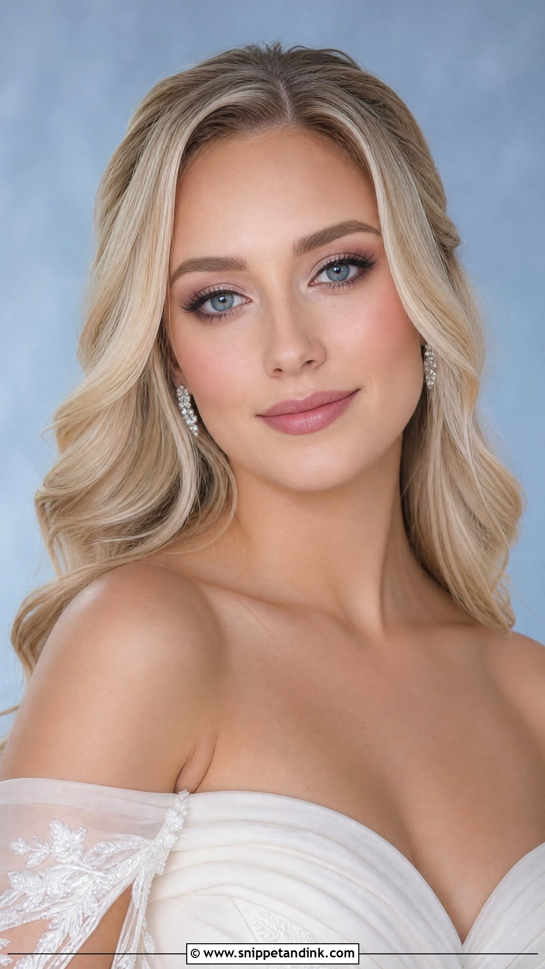 Cool Tone Soft Glam Wedding Makeup - Snippet and Ink - 20 Cool Tone Wedding Makeup Ideas