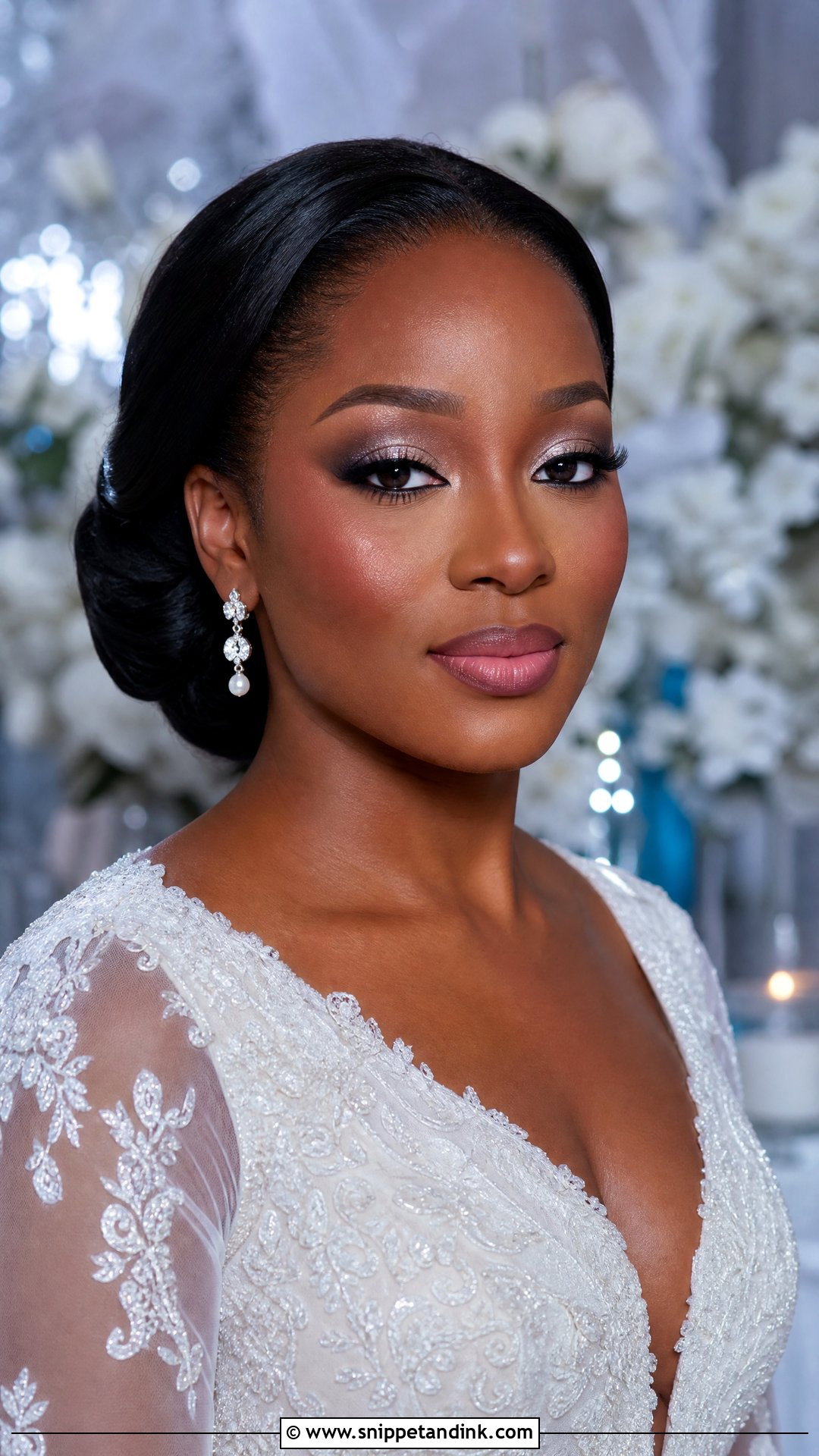 Cool Tone Winter Bridal Makeup - Snippet and Ink - 20 Cool Tone Bridal Makeup Ideas