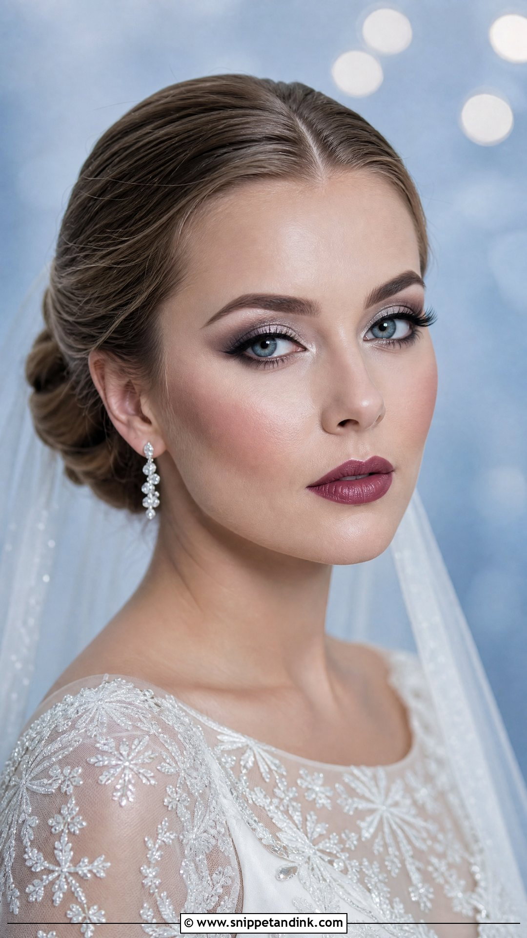 Cool Tone Winter Wedding Makeup - Snippet and Ink - 20 Cool Tone Wedding Makeup Ideas