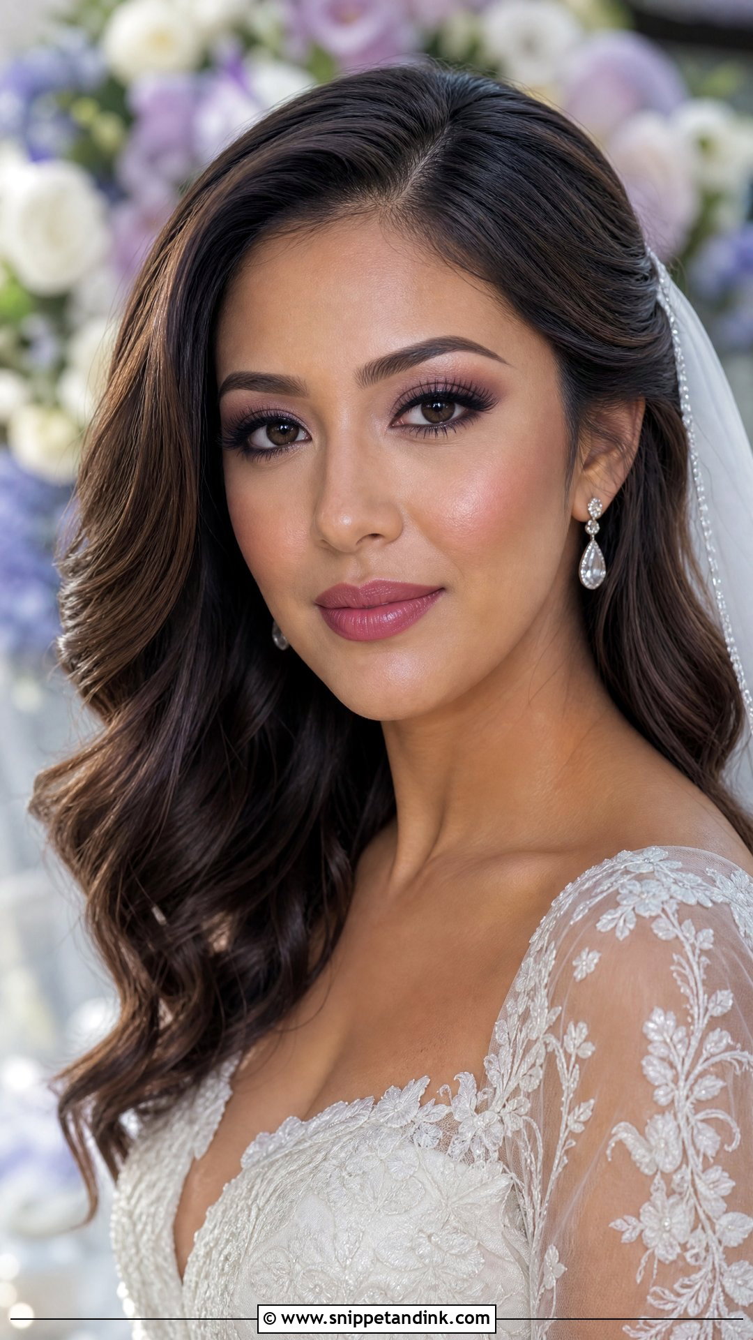 Cool Toned Bridal Makeup For Olive Skin - Snippet and Ink - 20 Cool Toned Bridal Makeup Ideas