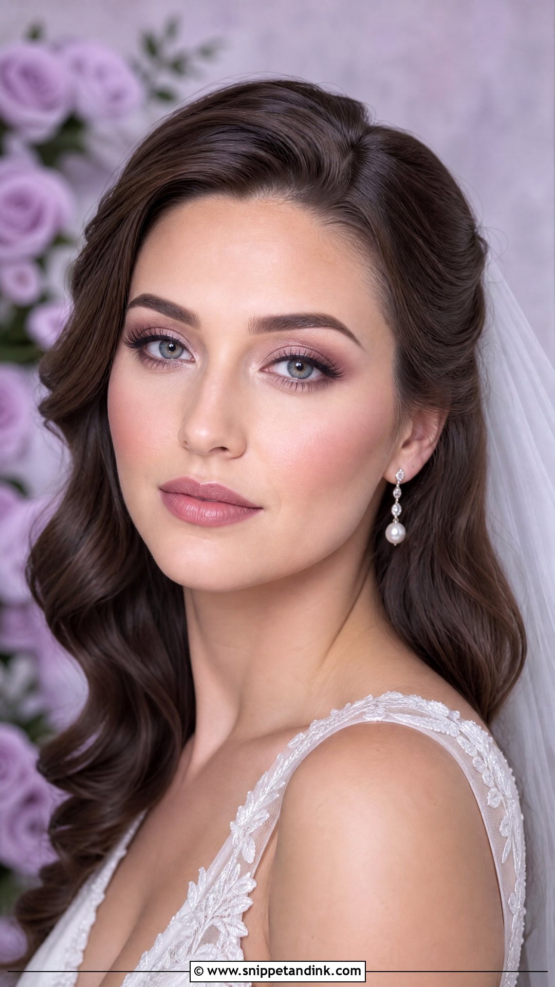 Cool Toned Pale Bridal Makeup - Snippet and Ink - 20 Pale Bridal Makeup Ideas