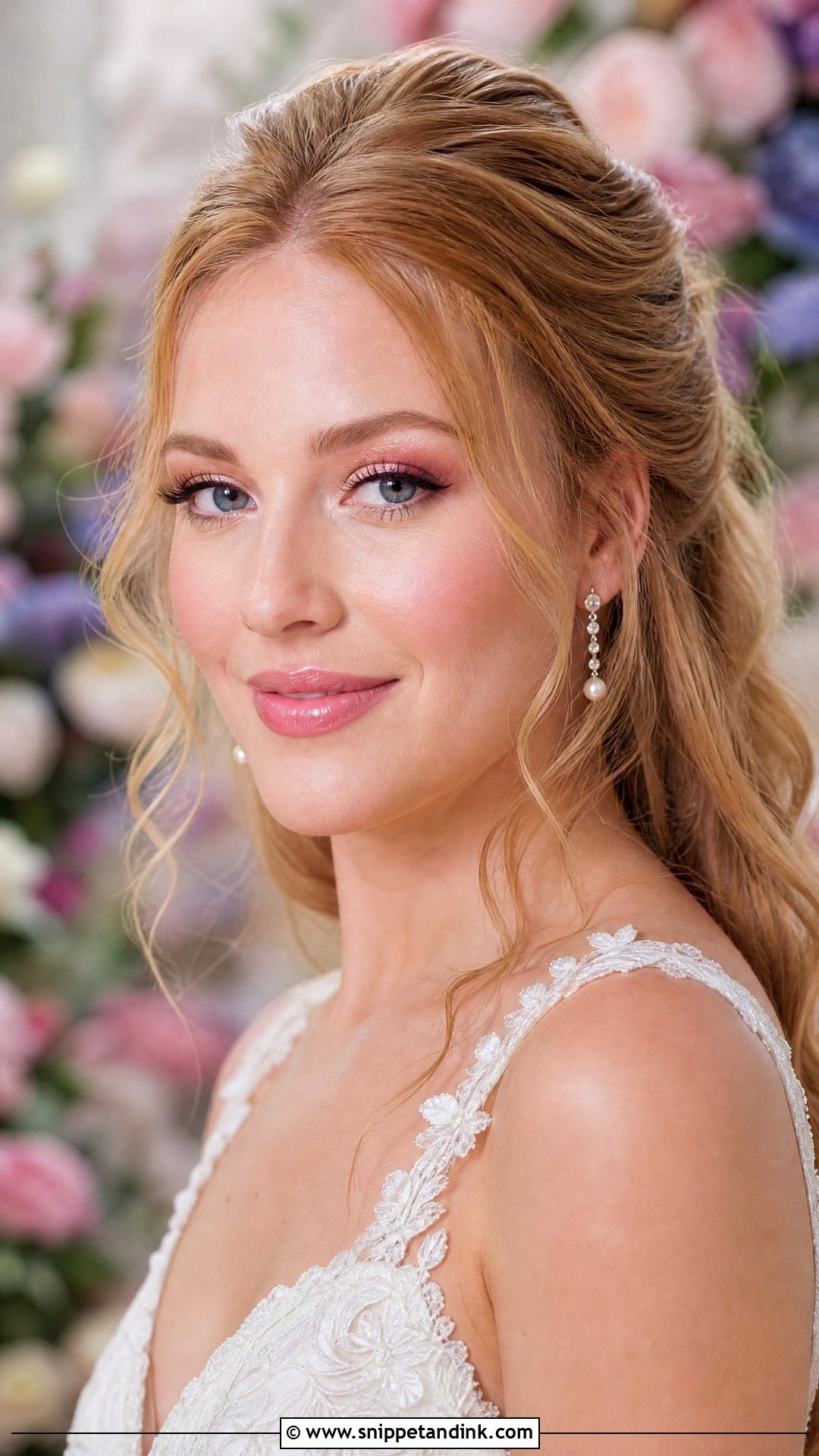 Cool Toned Pink Bridal Makeup - Snippet and Ink - 20 Cool Toned Bridal Makeup Ideas