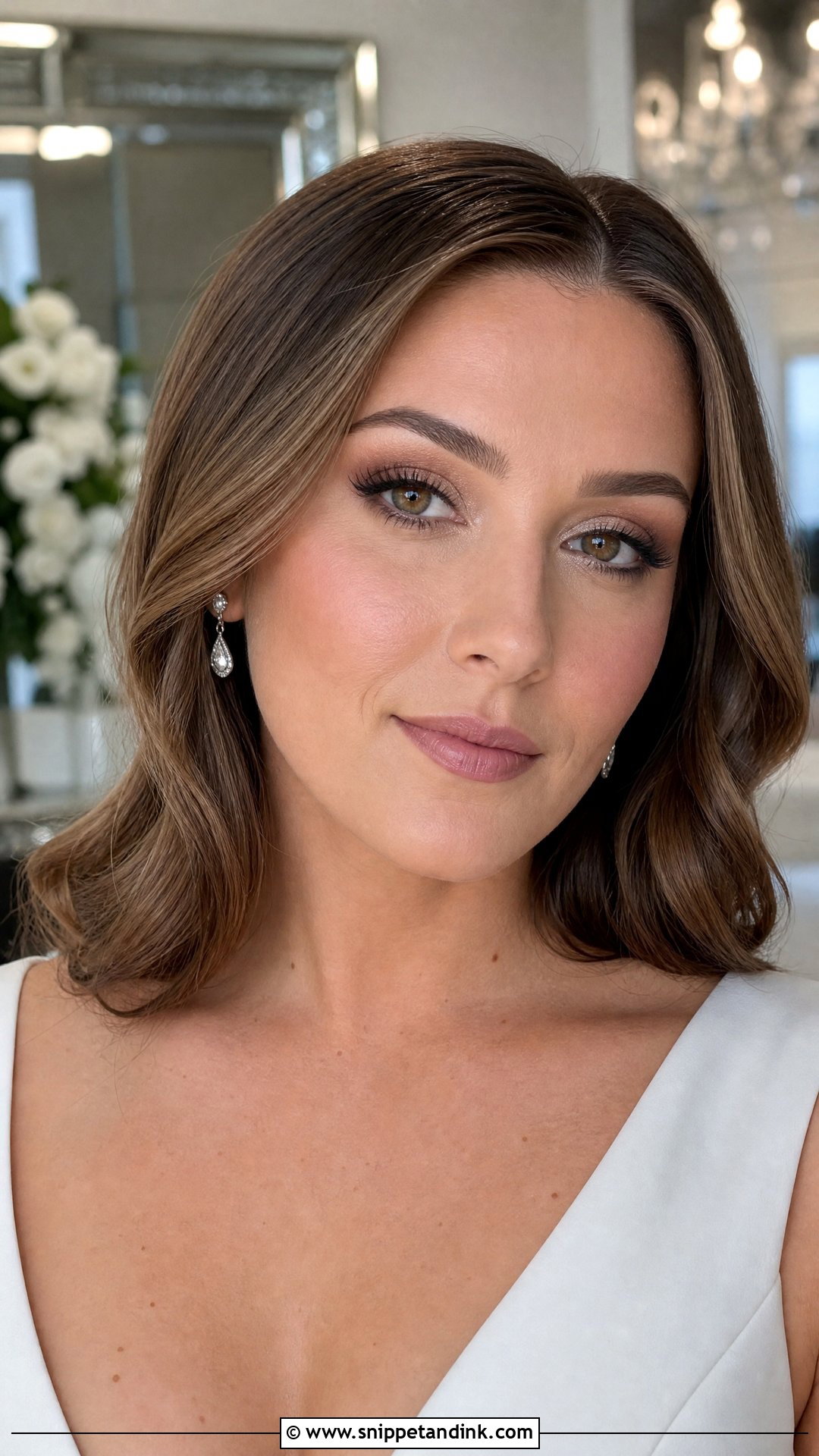 Cool Toned Taupe Bridal Makeup - Snippet and Ink - 20 Cool Toned Bridal Makeup Ideas