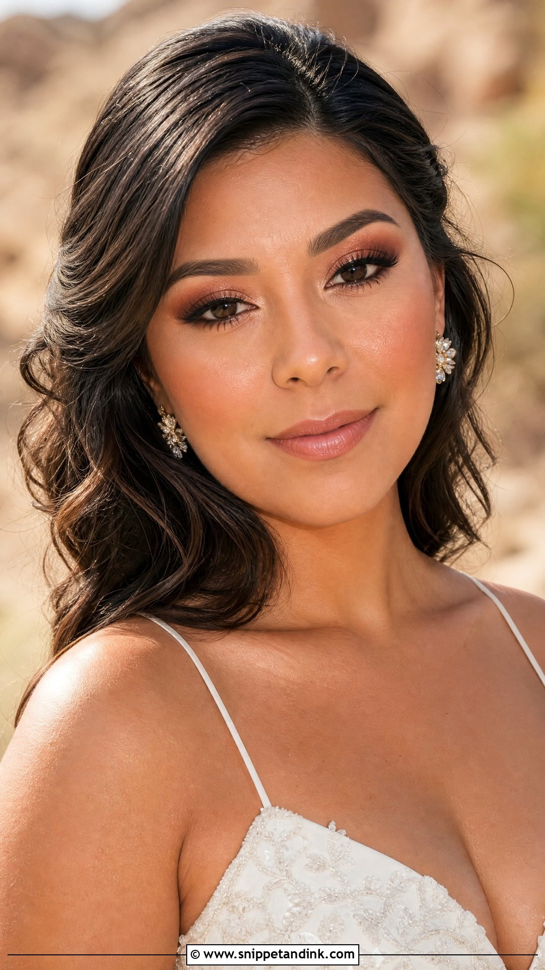Copper Bronze Wedding Makeup For Brown Eyes - Snippet and Ink - 20 Bronze Wedding Makeup for Brown Eyes