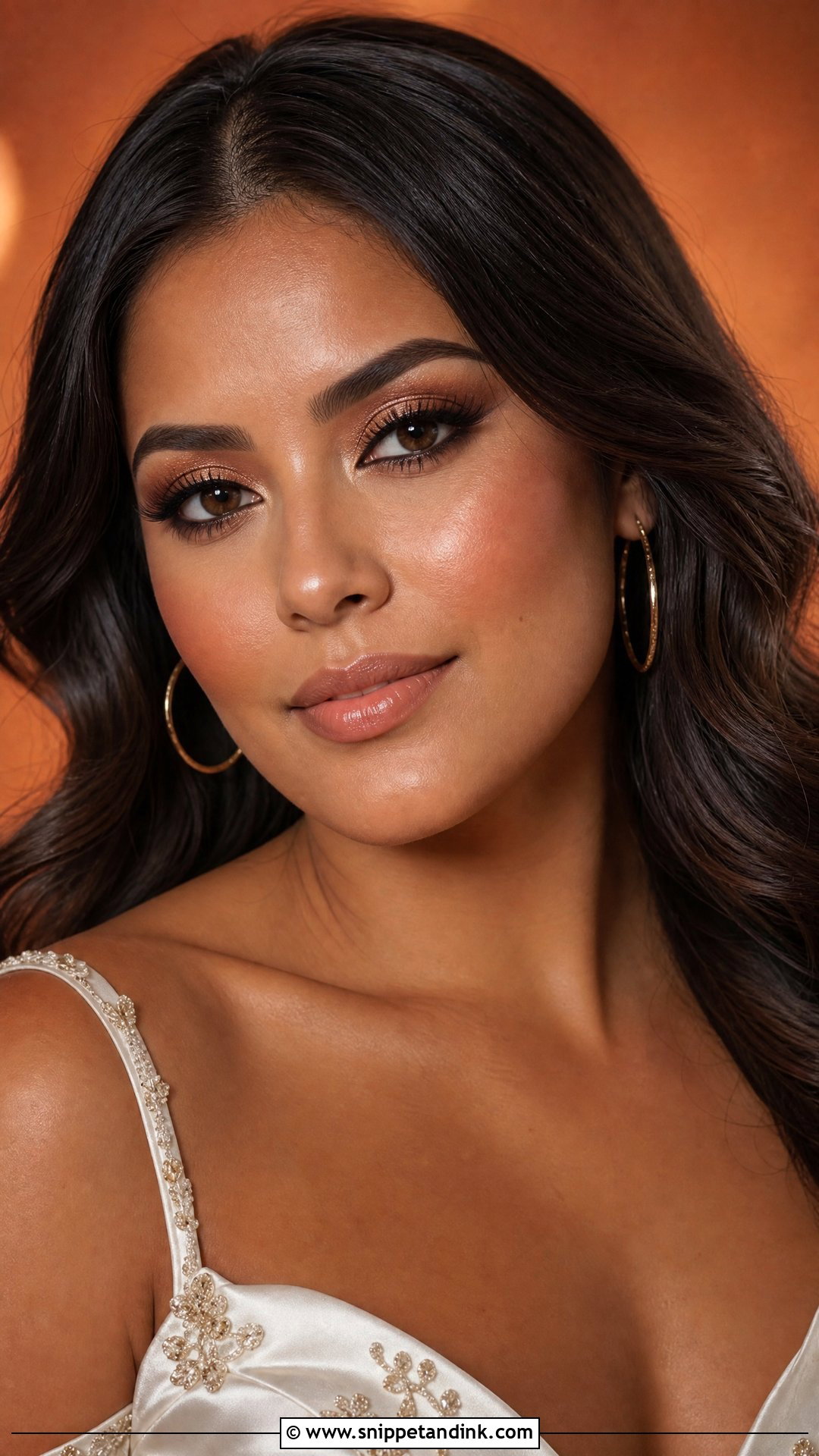 Copper Bronze Wedding Makeup - Snippet and Ink - 20 Bronze Makeup Look Wedding Ideas