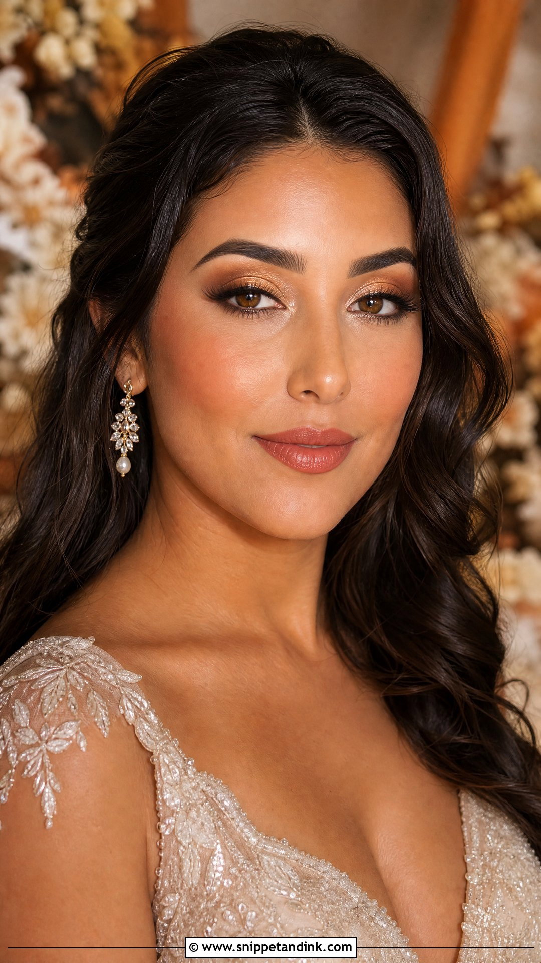 Copper Gold Wedding Makeup - Snippet and Ink - 20 Gold Wedding Makeup Brides