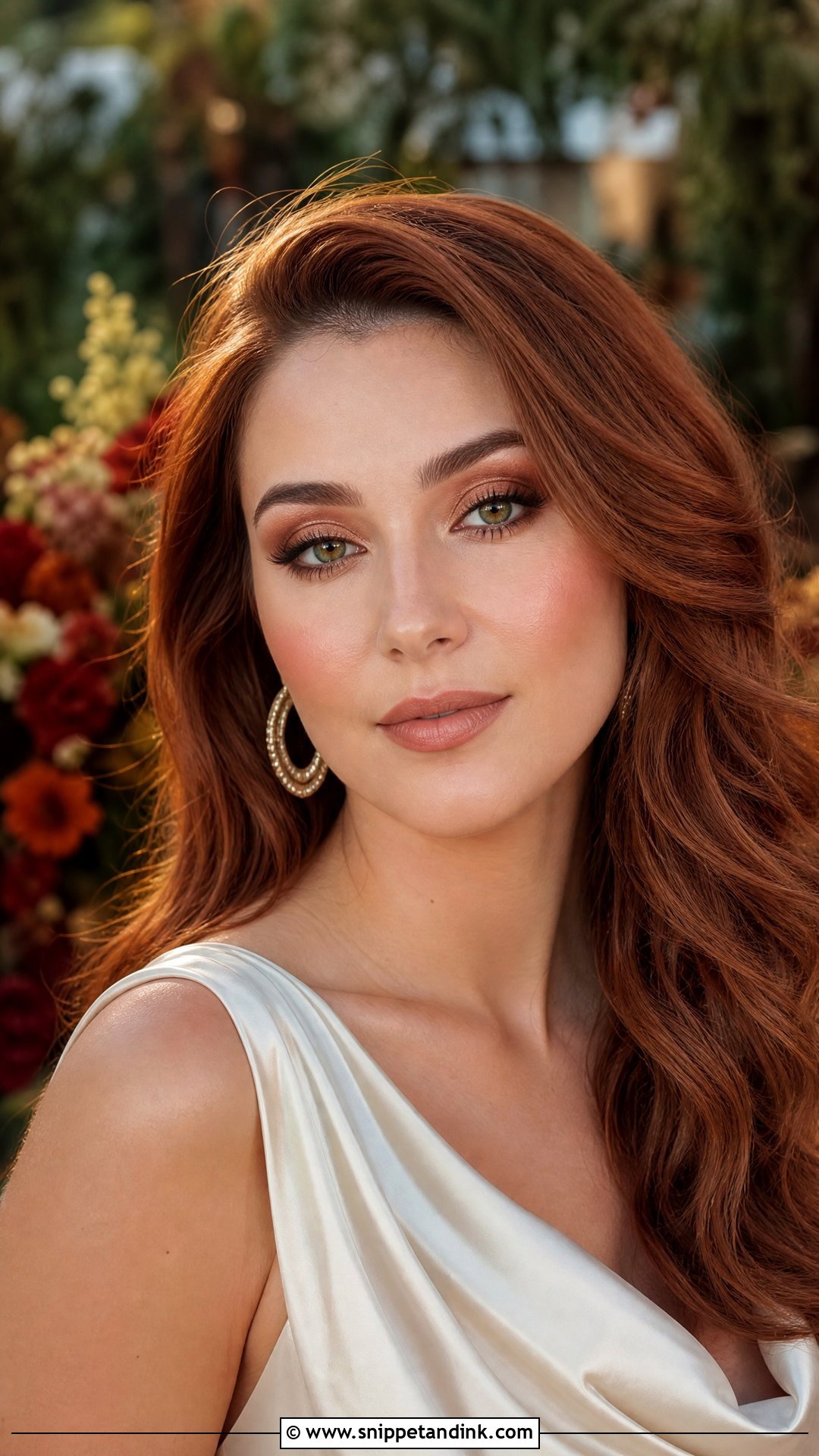 Copper Wedding Guest Makeup for Green Eyes - Snippet and Ink - 25 Wedding Guest Makeup for Green Eyes