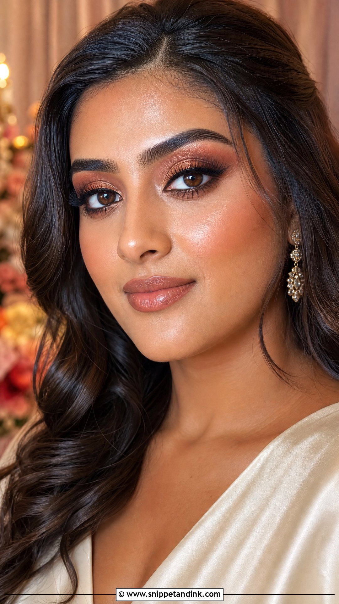 Copper Wedding Makeup For Brown Eyes - Snippet and Ink - 20 Full Glam Wedding Makeup for Brown Eyes