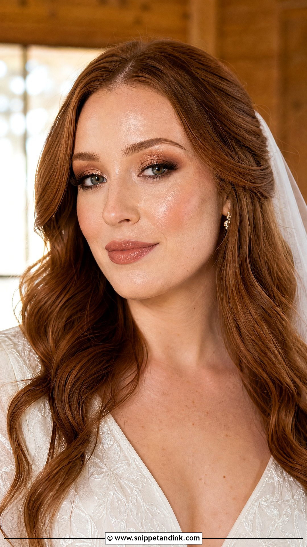 Copper Wedding Makeup For Brown Eyes - Snippet and Ink - 20 Glowy Wedding Makeup for Brown Eyes