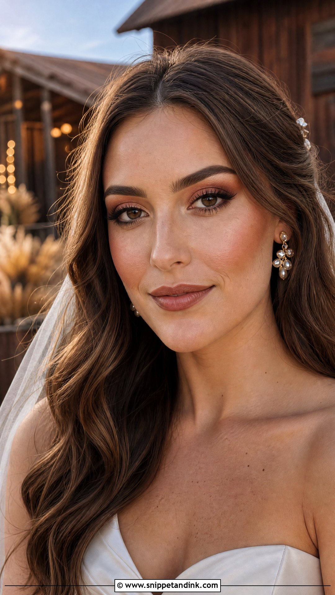Copper Wedding Makeup For Brown Eyes - Snippet and Ink - 20 Simple Wedding Makeup for Brown Eyes