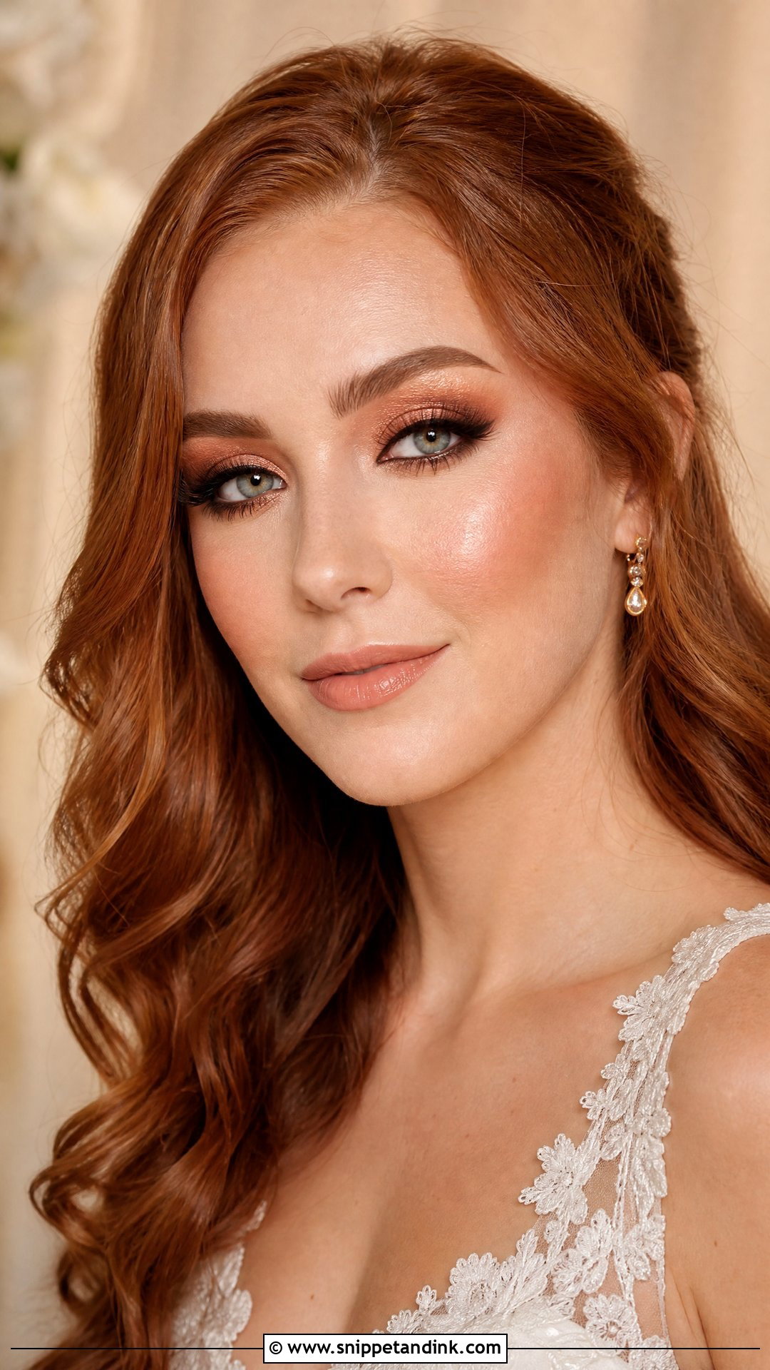 Copper Wedding Makeup For Brown Eyes - Snippet and Ink - 25 Best Wedding Makeup for Brown Eyes