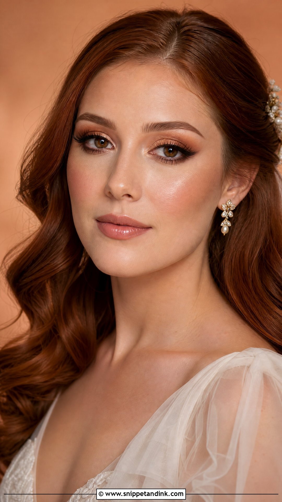 Copper Wedding Makeup For Dark Brown Eyes - Snippet and Ink - 20 Wedding Makeup for Dark Brown Eyes