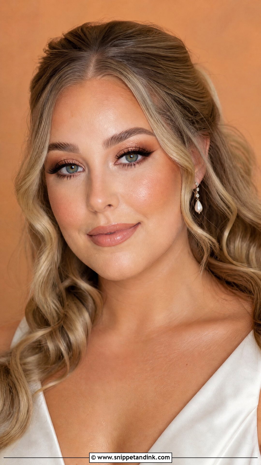 Copper Wedding Makeup For Green Eyes - Snippet and Ink - 20 Green Eye Wedding Makeup Ideas