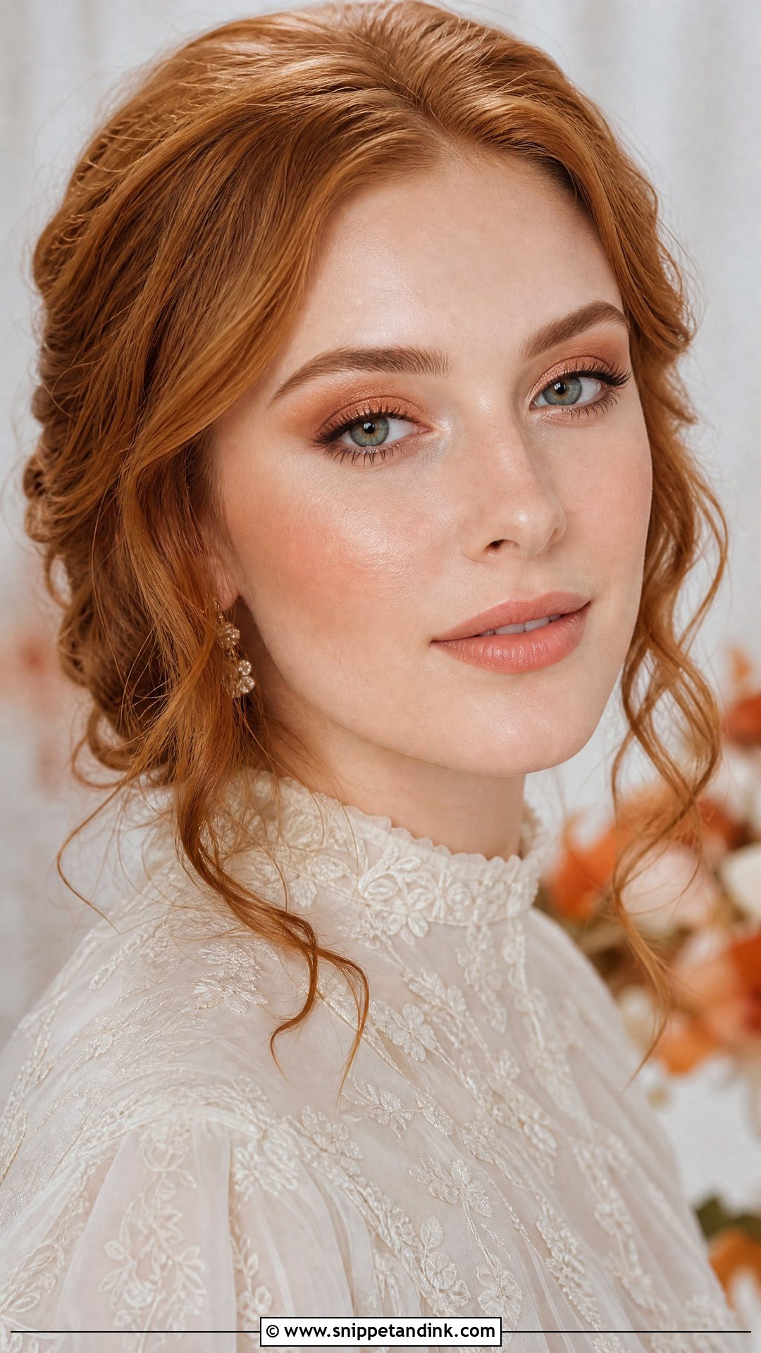 Copper Wedding Makeup For Green Eyes - Snippet and Ink - 20 Natural Glowy Wedding Makeup for Green Eyes