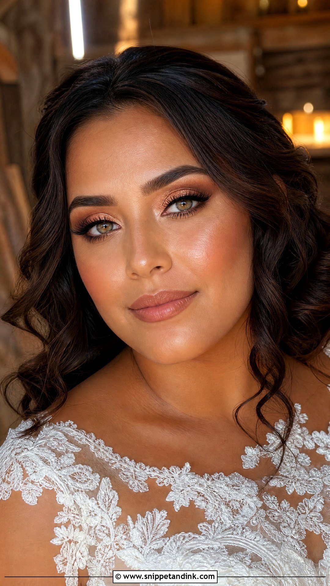 Copper Wedding Makeup For Green Eyes - Snippet and Ink - 20 Wedding Makeup for Green Eyes and Brown Hair