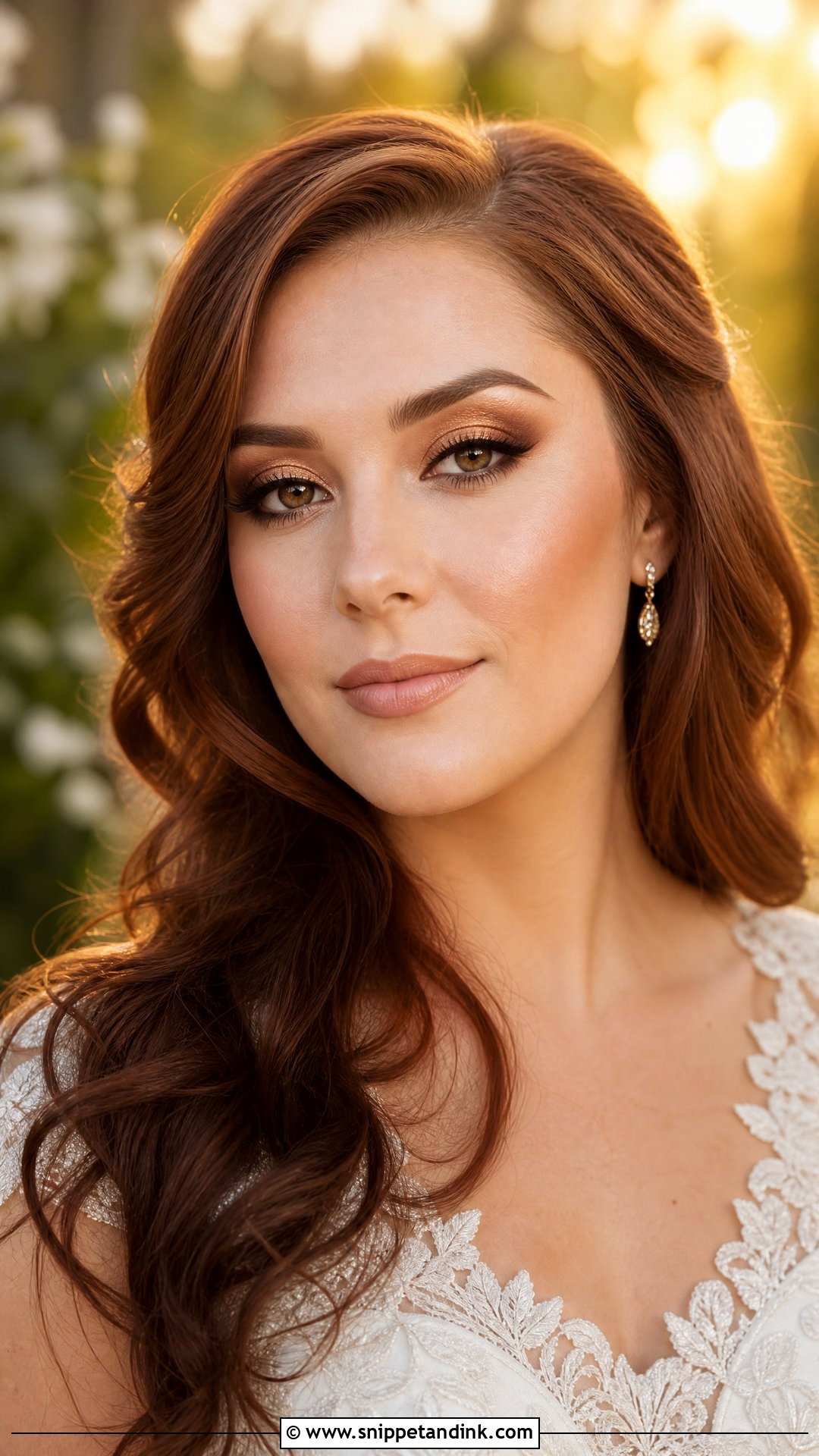 Copper Wedding Makeup For Green Eyes - Snippet and Ink - 30 Wedding Makeup for Green Eyes