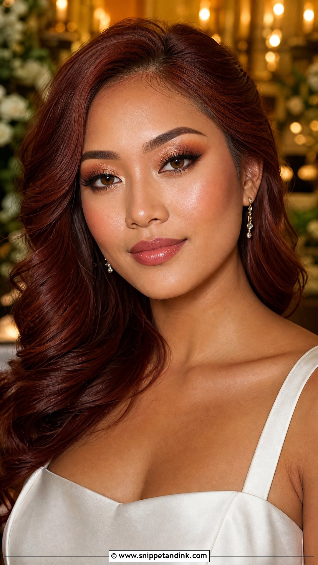 Copper Wedding Makeup For Red Hair - Snippet and Ink - 20 Wedding Makeup Red Hair Ideas