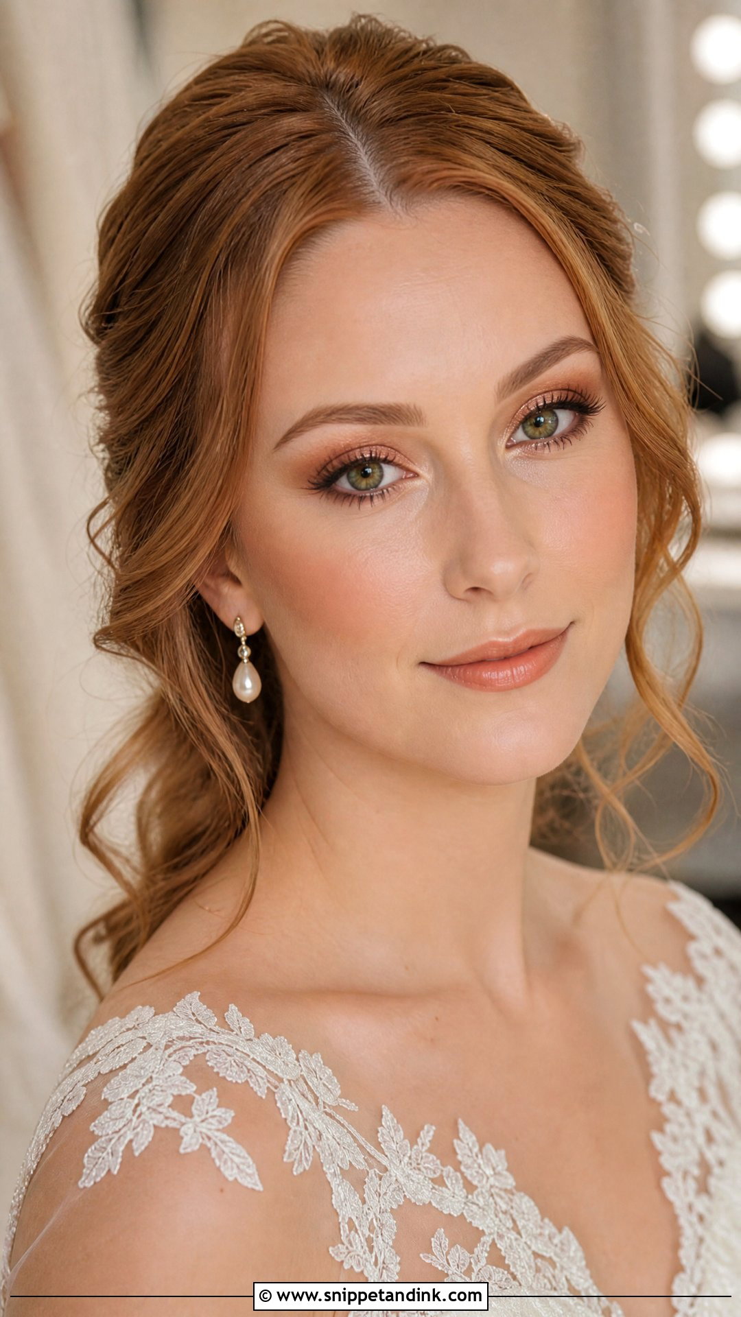 Copper Wedding Makeup for Green Eyes - Snippet and Ink - 20 Soft Wedding Makeup for Green Eyes
