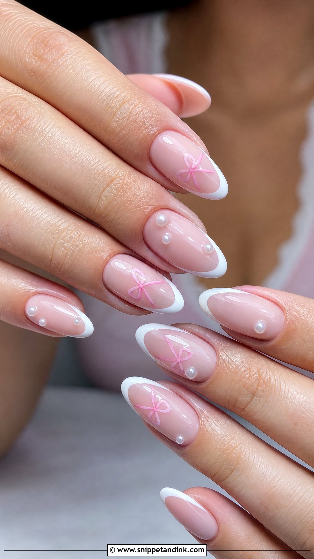 Coquette Bachelorette Nails - Snippet and Ink - 35 Bachelorette Nails