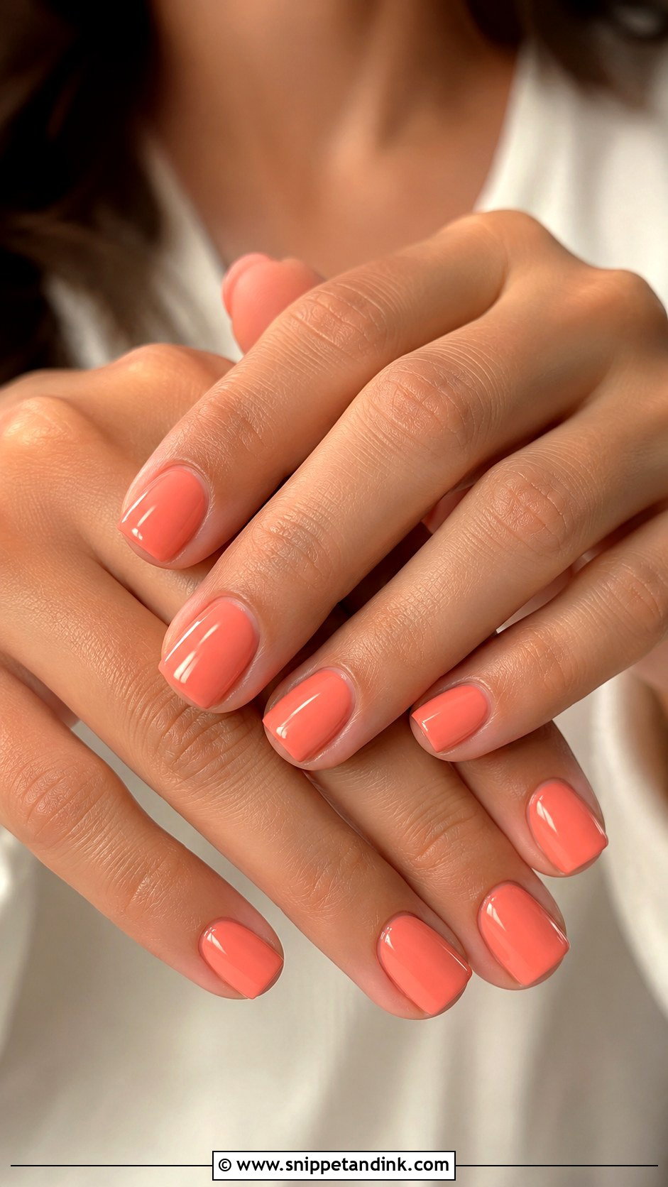 Coral Beach Wedding Nails - Snippet and Ink - 20 Beach Wedding Nails for Guest